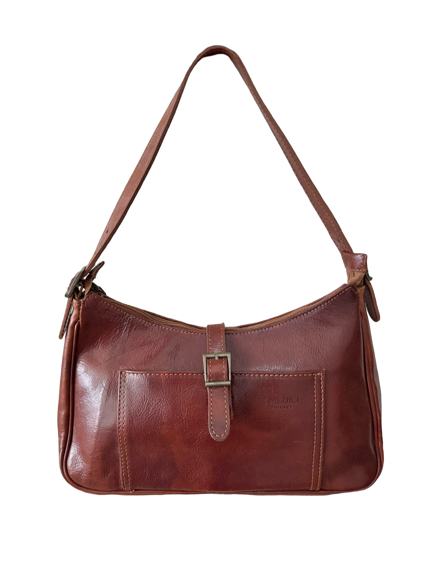 Vintage Y2K Italian Leahter Shoulder Purse