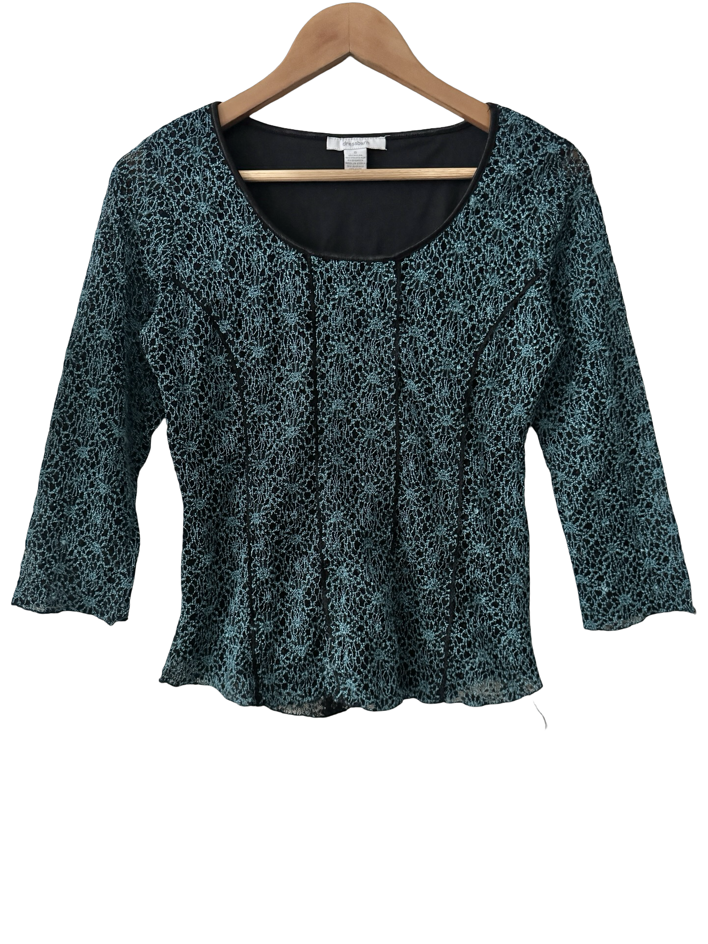 Vintage Y2K Electric Hour Knit Top (M)