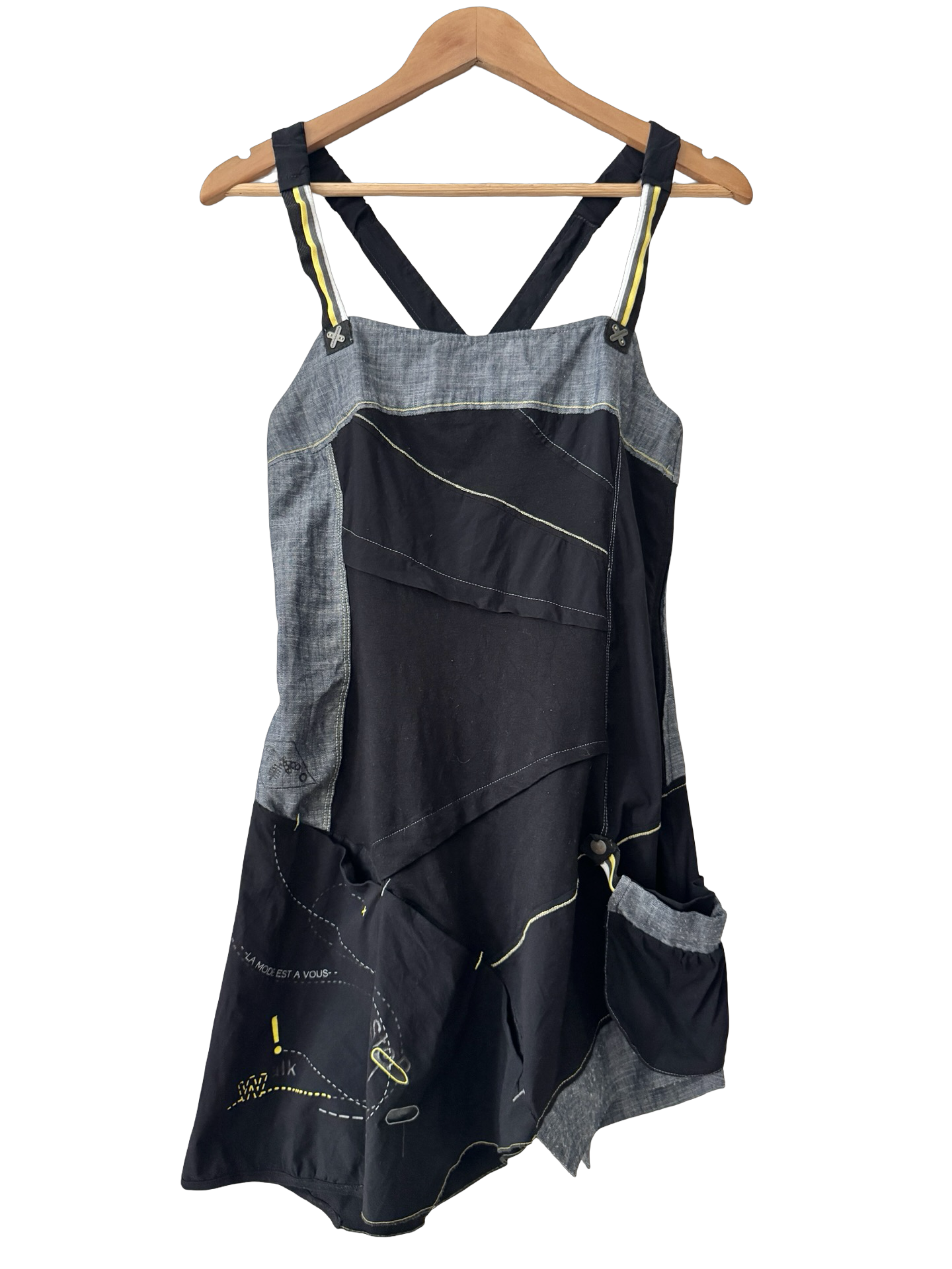 Vintage Y2K French Art School Dress (S)