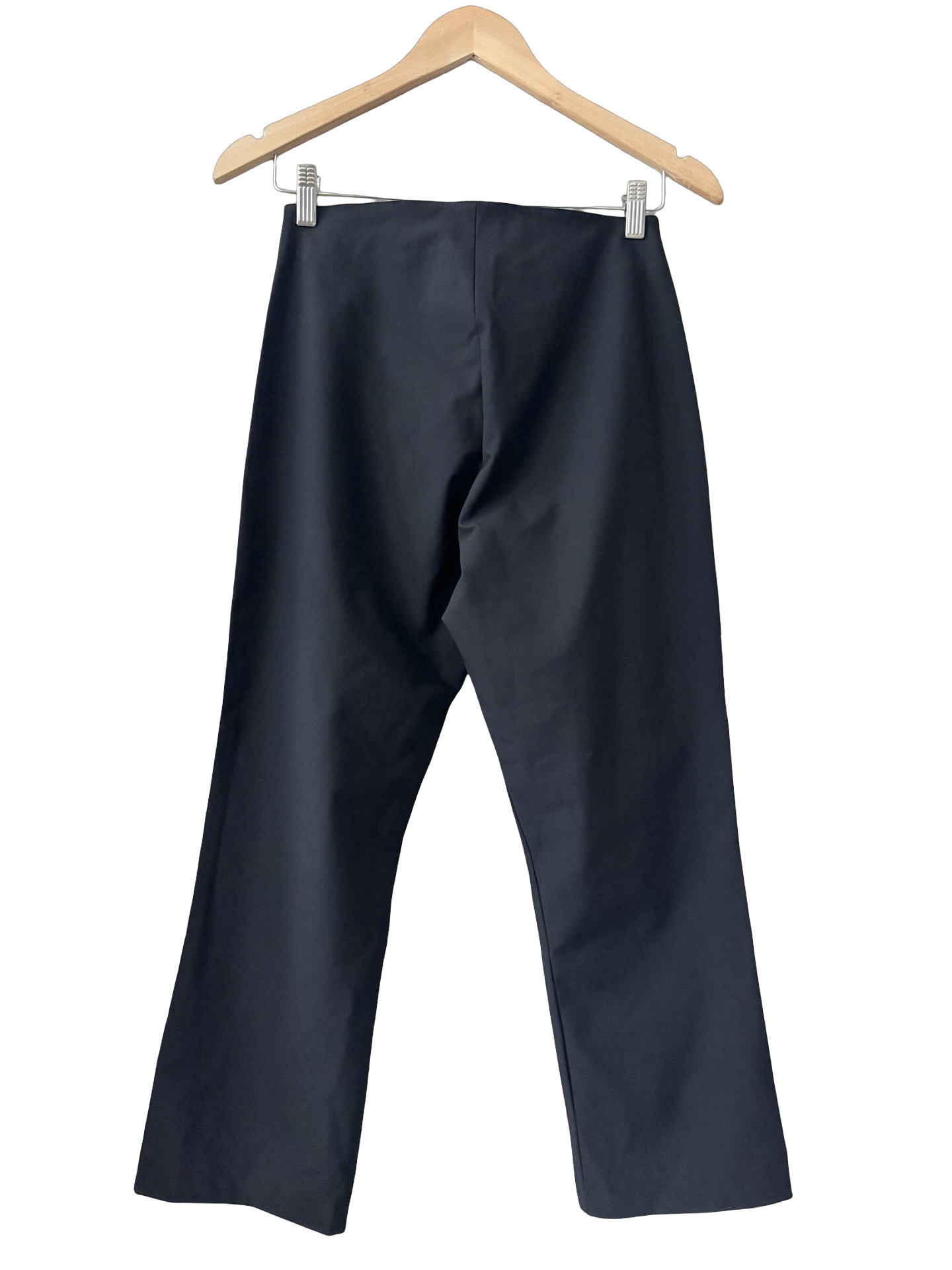 Vintage Y2K French Button Hem Capri Pants (S-M)