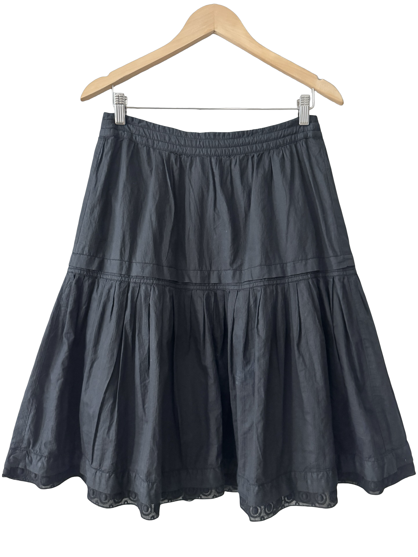 Vintage Y2K Poet In The Park Tiered Cotton Skirt (S)