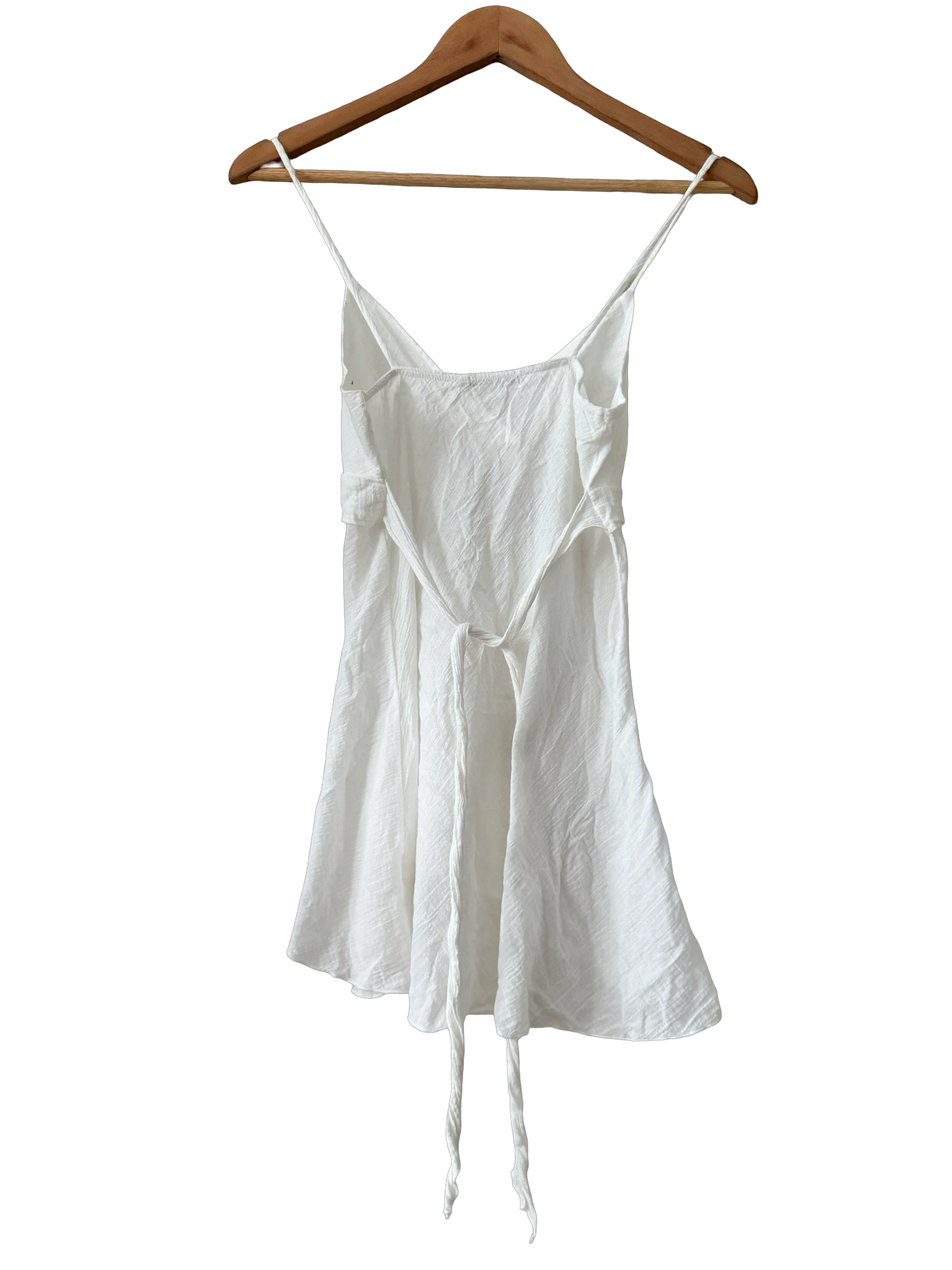Vintage 90s Cotton Tie-Back Babydoll Top (S)