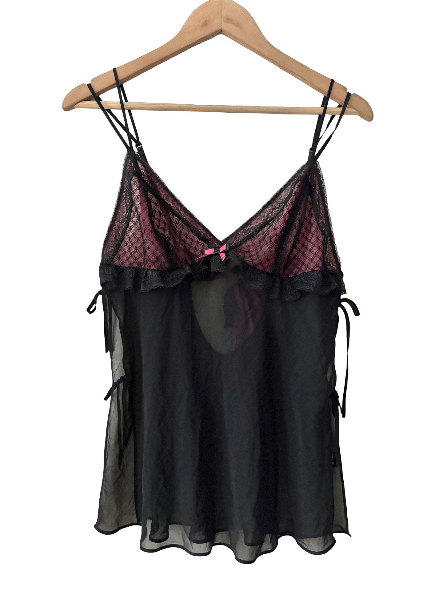 Vintage Y2K Pink After Dark Cami (M)