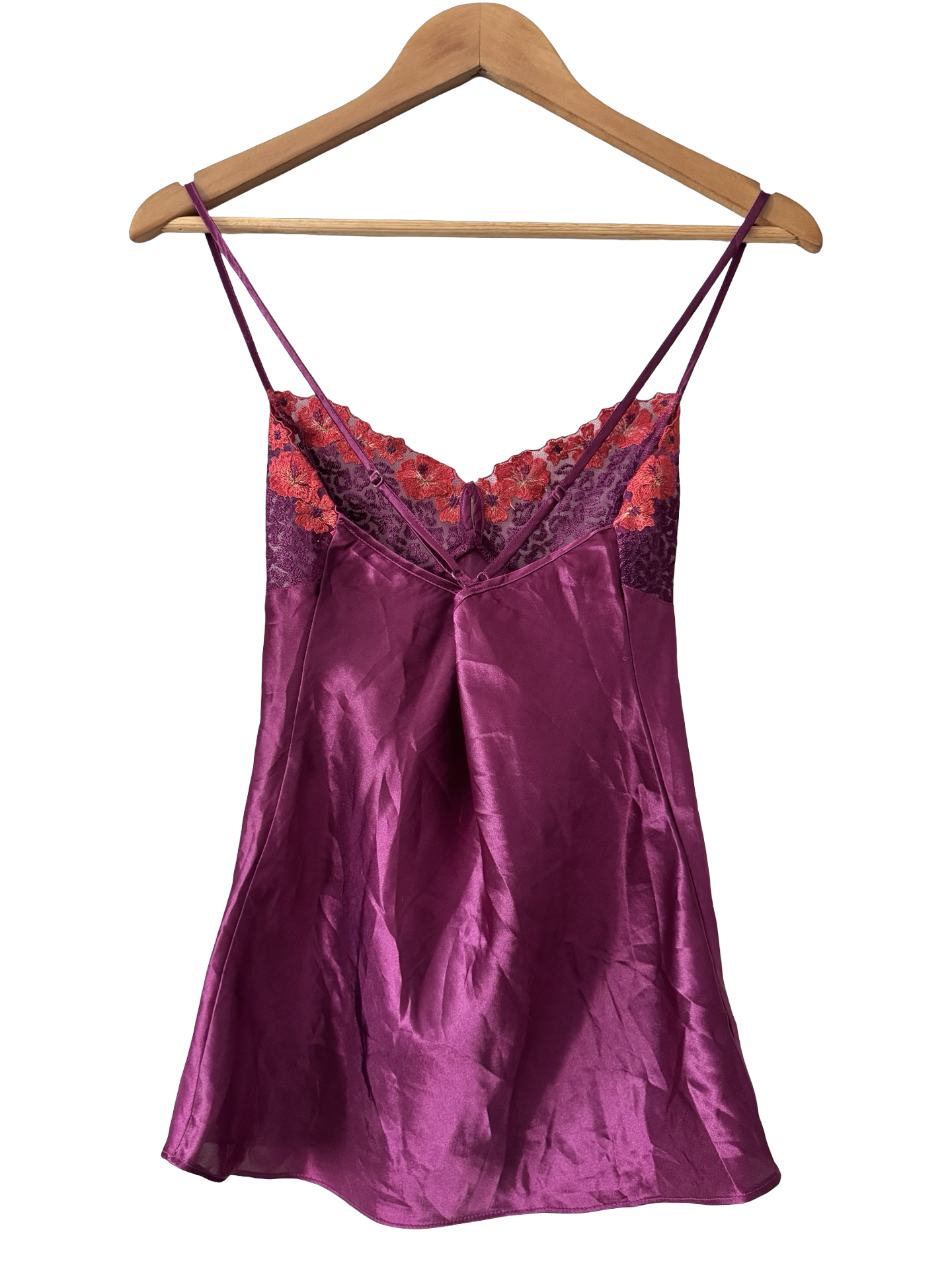 Vintage Y2K Wild Berry Lace Cami (S)