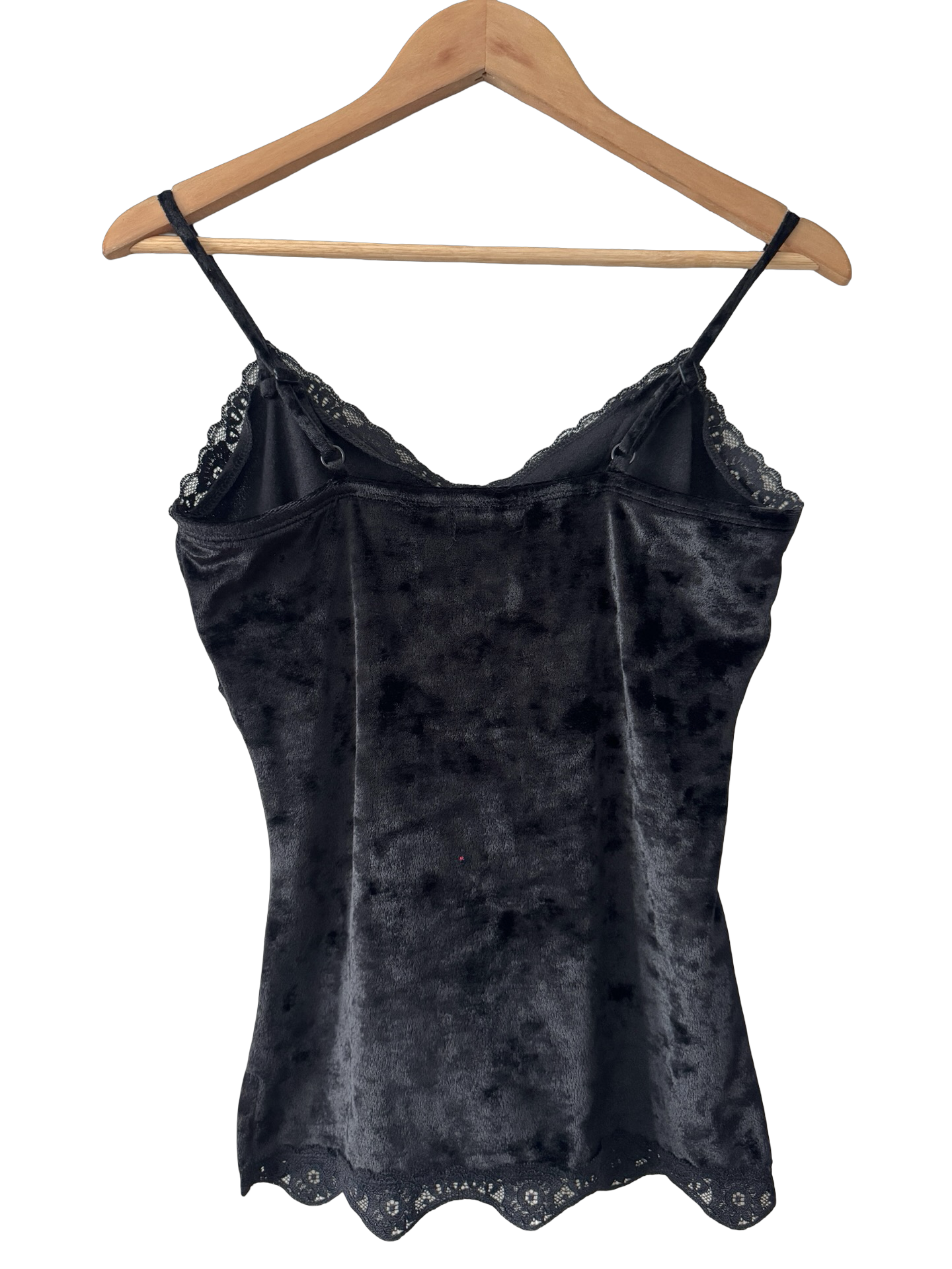 Vintage 90s Velvet Lace Cami (S/M)