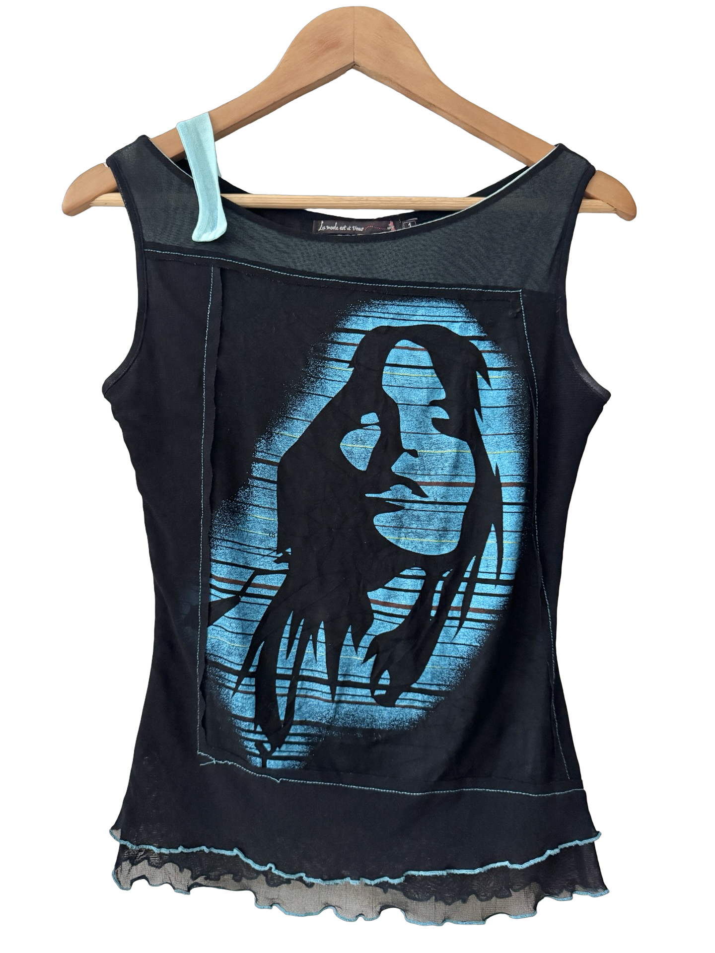 Vintage 90s French Electric Muse Tank (M)