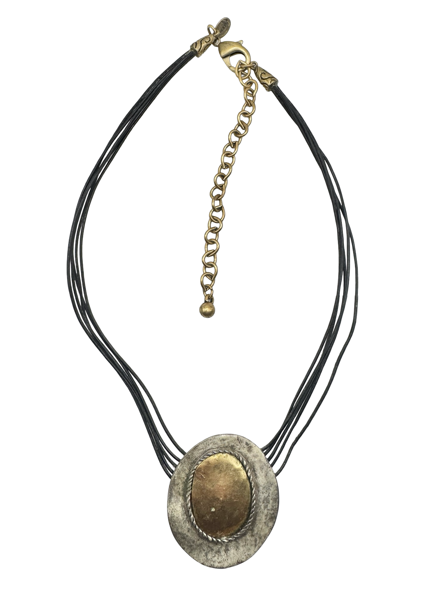 Vintage 90s Downtown Relic Pendant Necklace