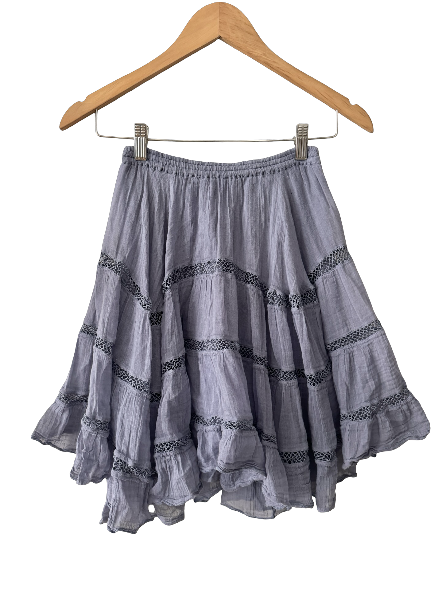 Vintage Y2K Free People Storm Cloud Skirt (XS/S)