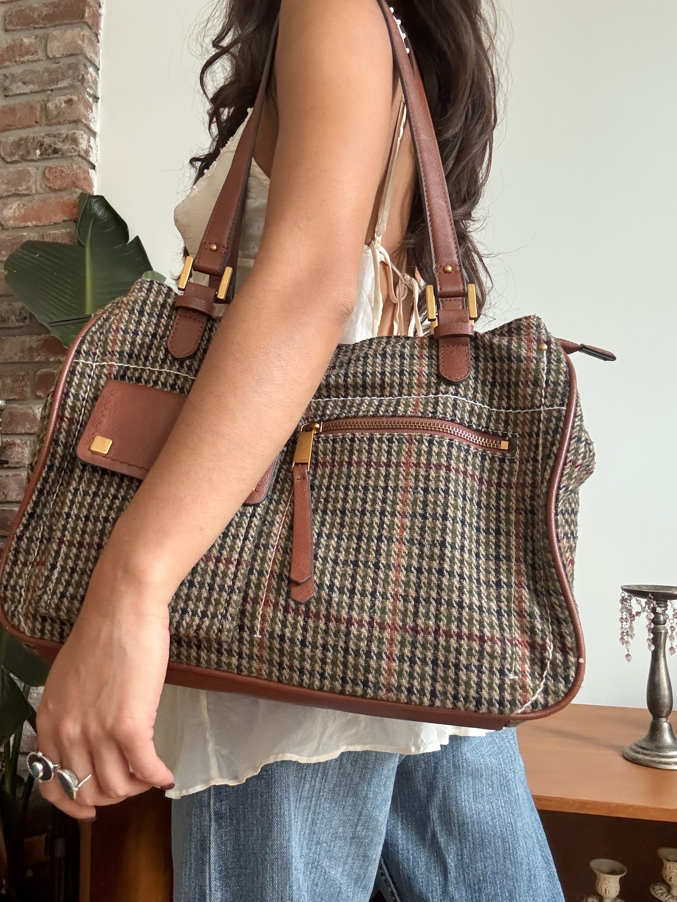 Vintage 90s English Breakfast Bag