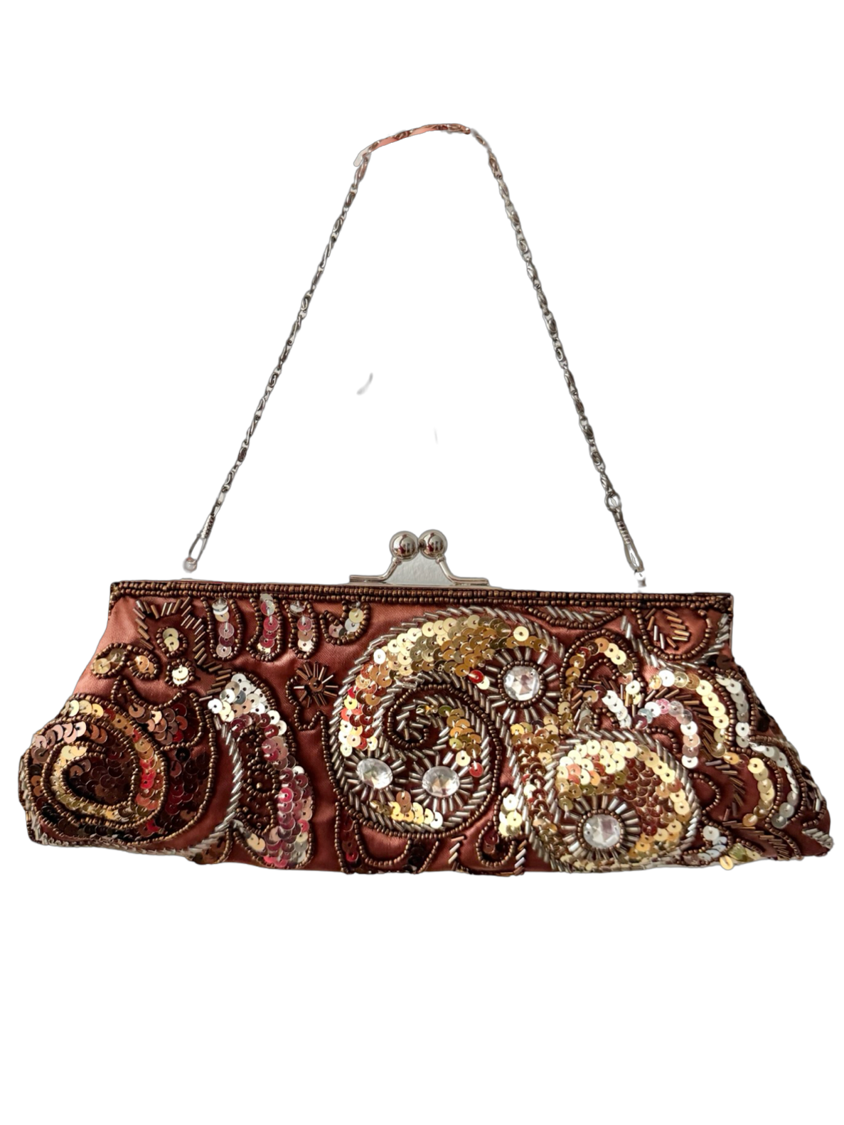 Vintage Starlight Beaded Clutch