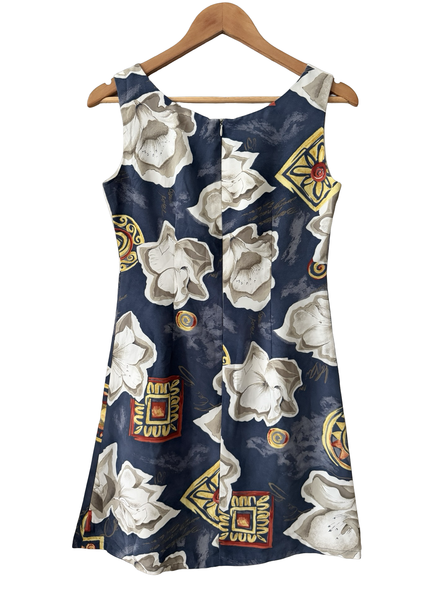 Vintage 80s Floral Babydoll Mini Dress (M)