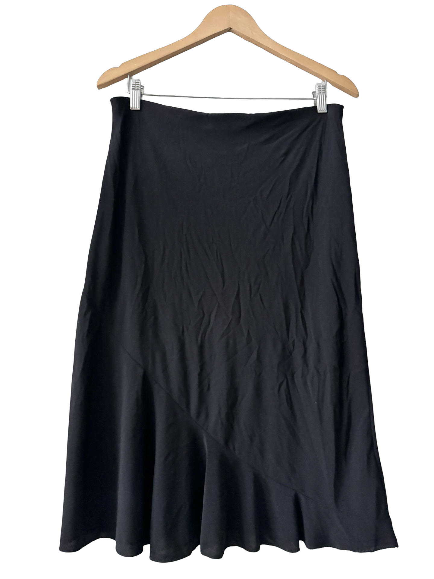 Vintage Y2K Midnight Vine Midi Skirt (M-L)