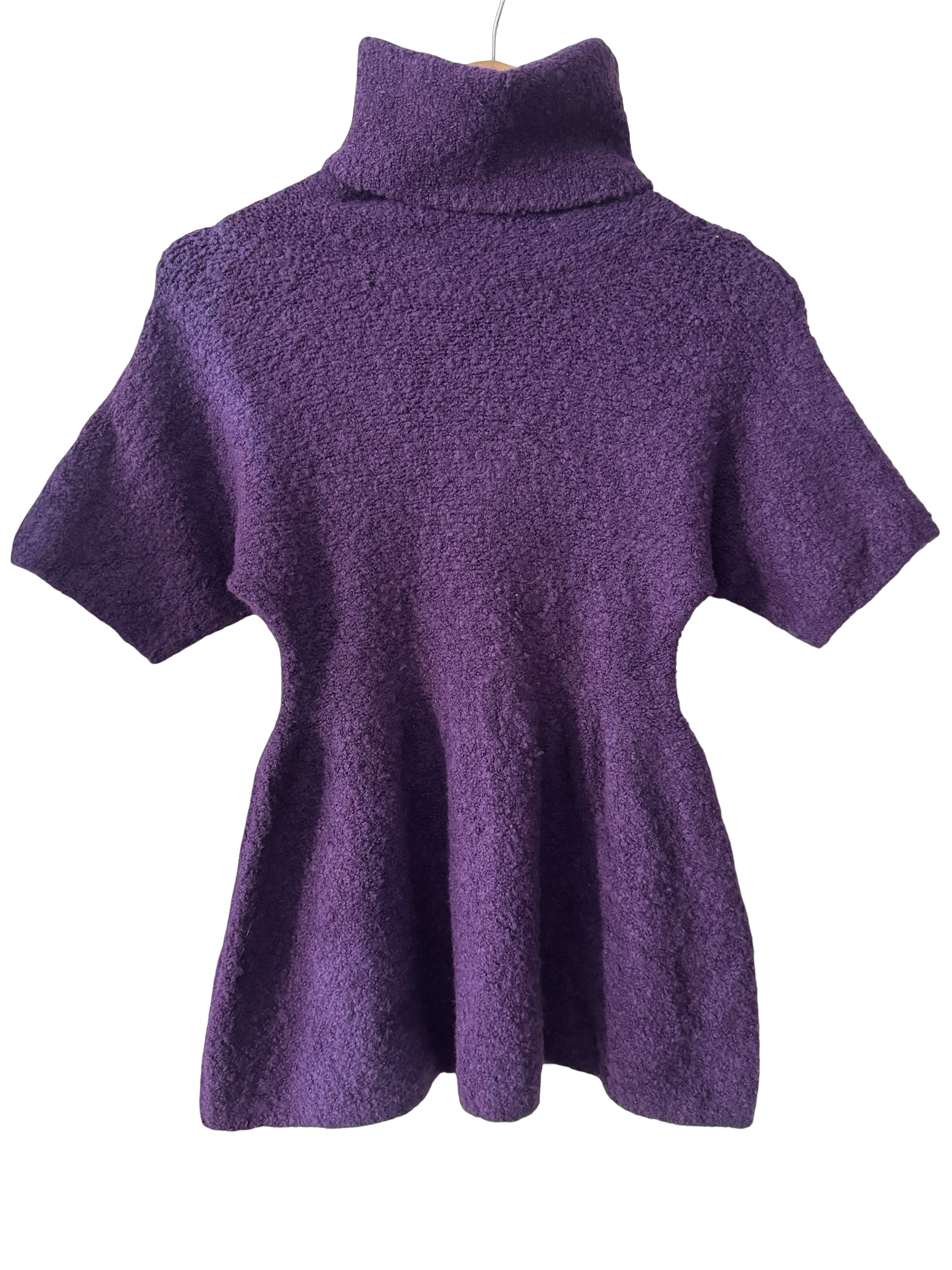 Vintage 90s Violet Hour Turtleneck Knit Top (S/M)