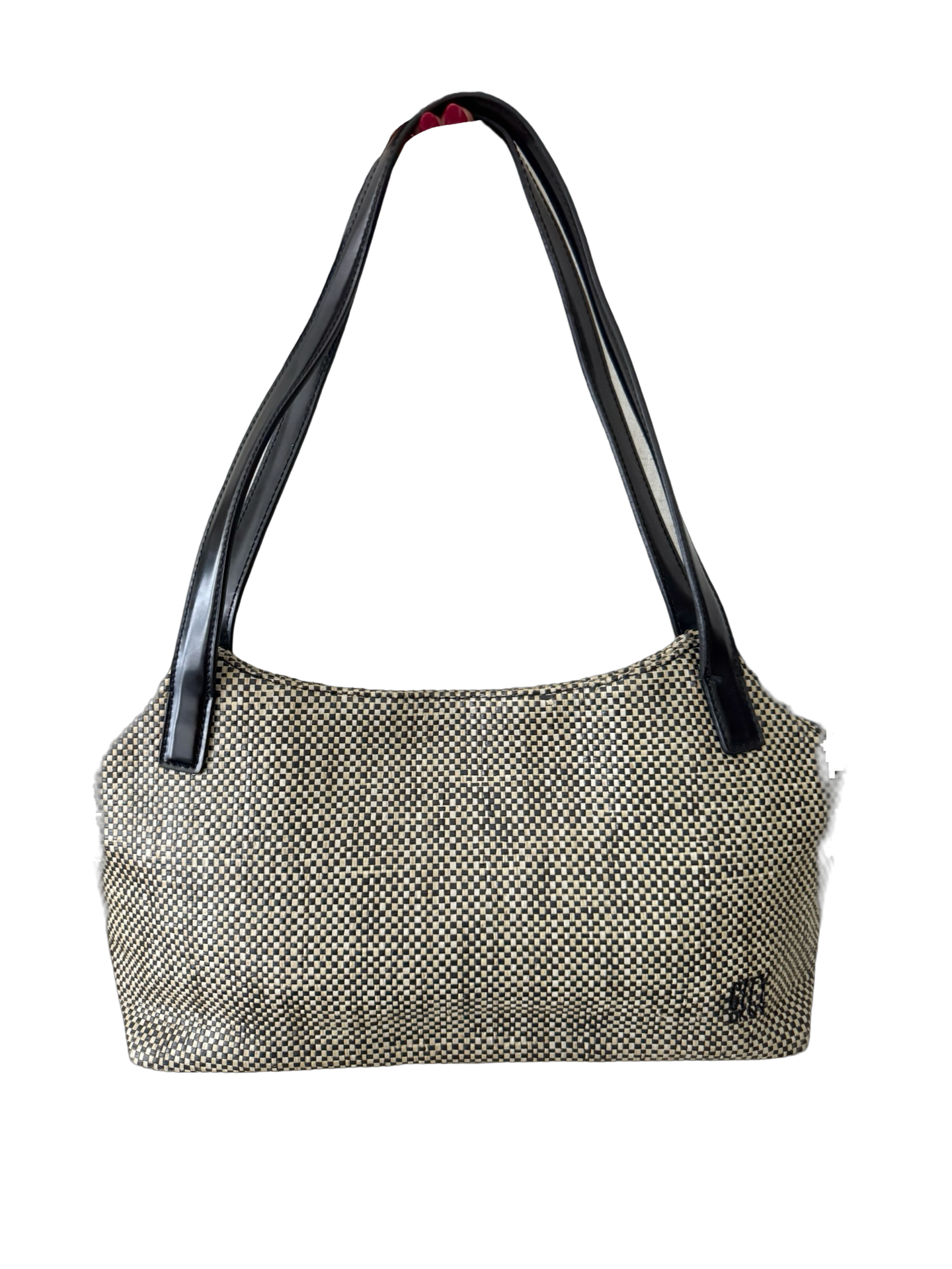 Vintage Y2K City DKNY Woven Shoulder Bag
