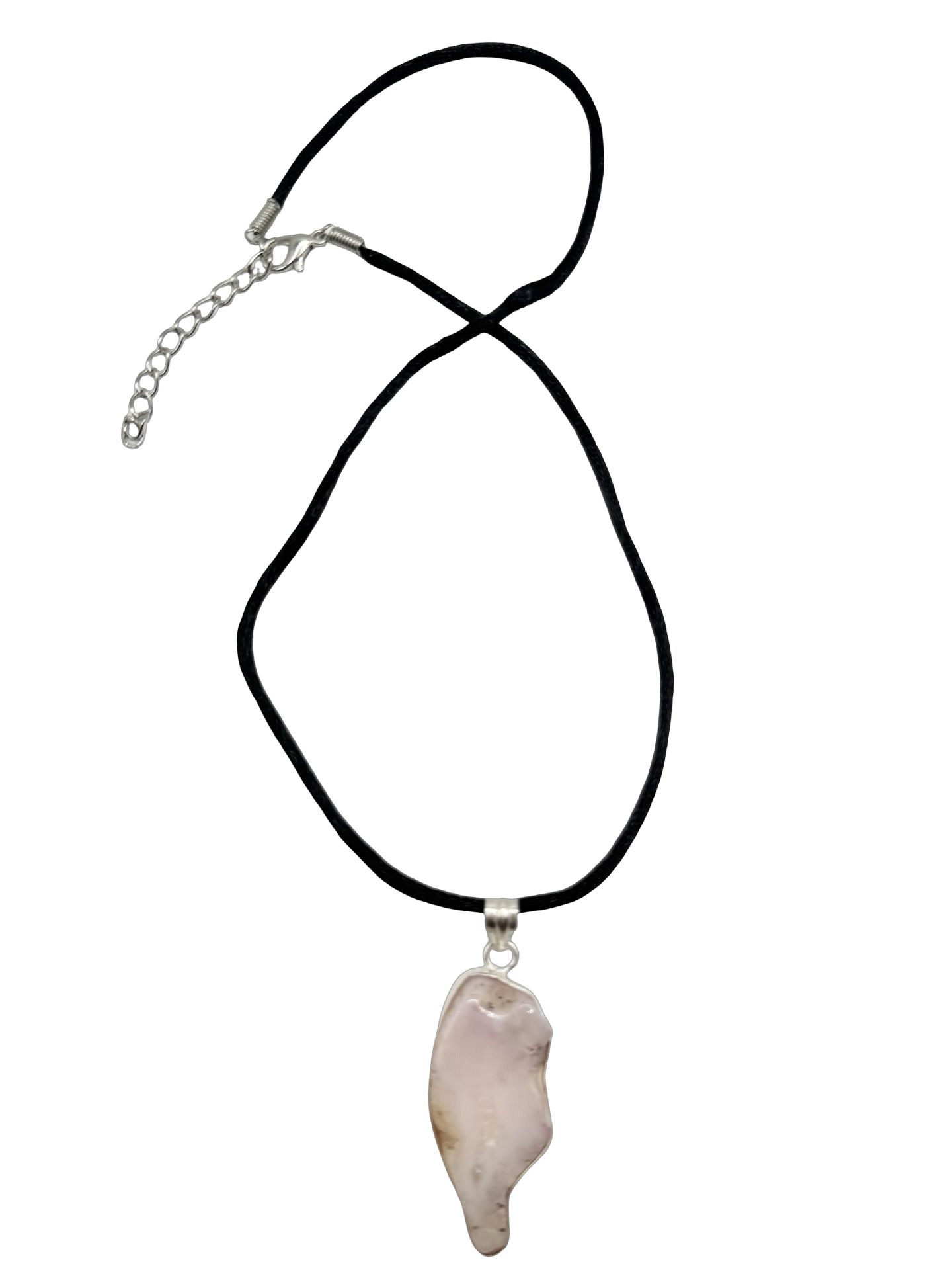 Rose Stone Pendant Necklace