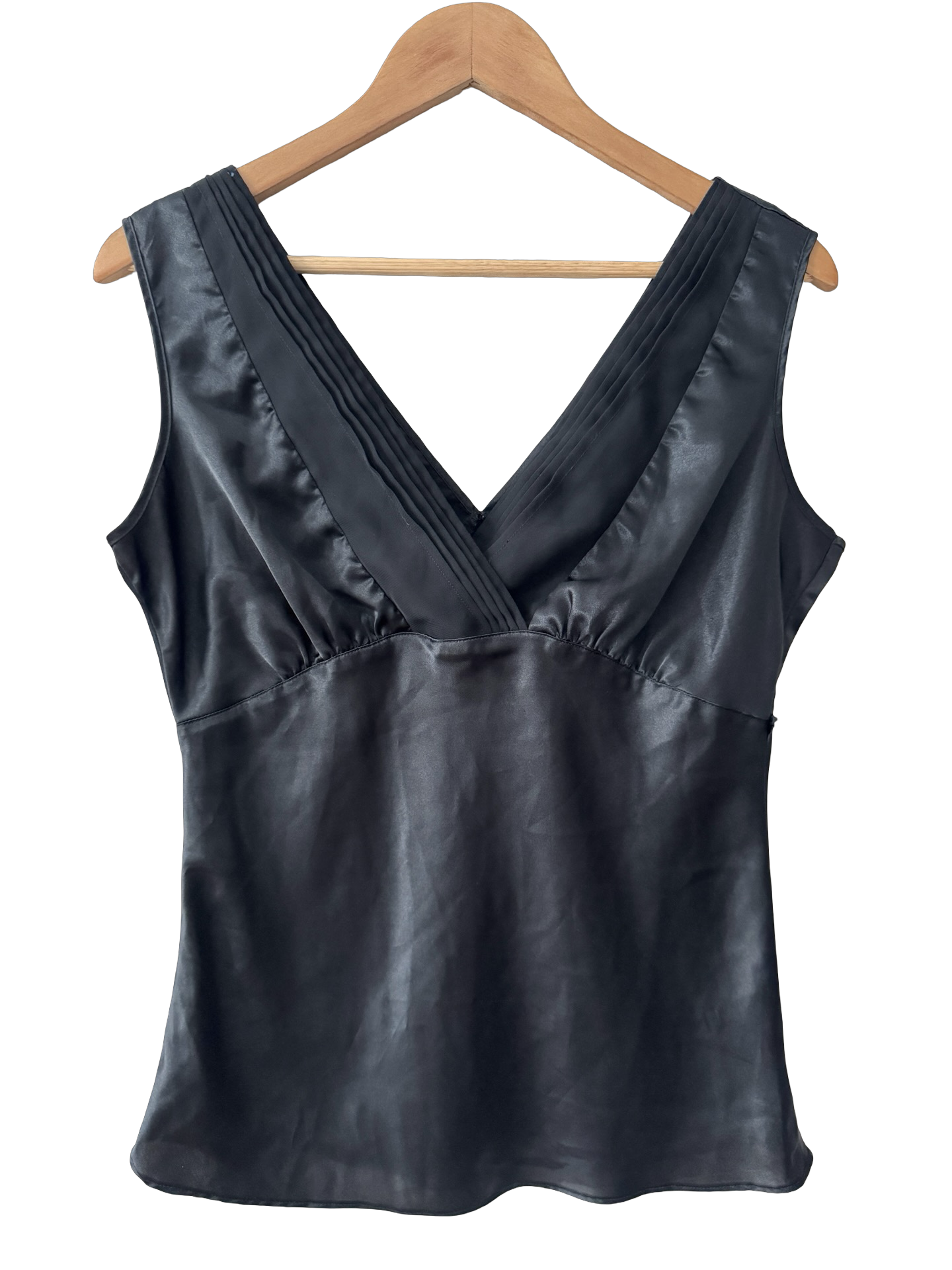Vintage 90s Clean Girl Slinky Top (M)
