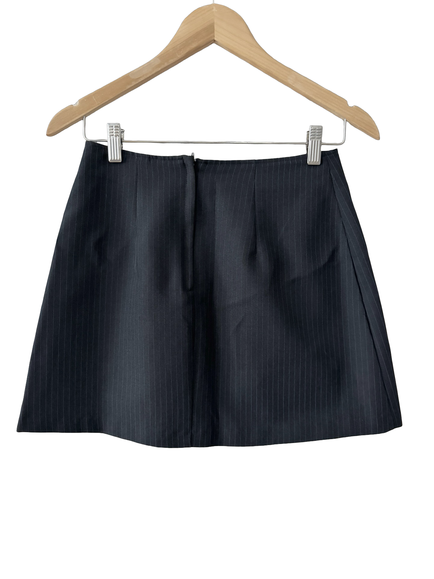 Vintage La Belle Tailored Pinstripe Mini Skirt (S)