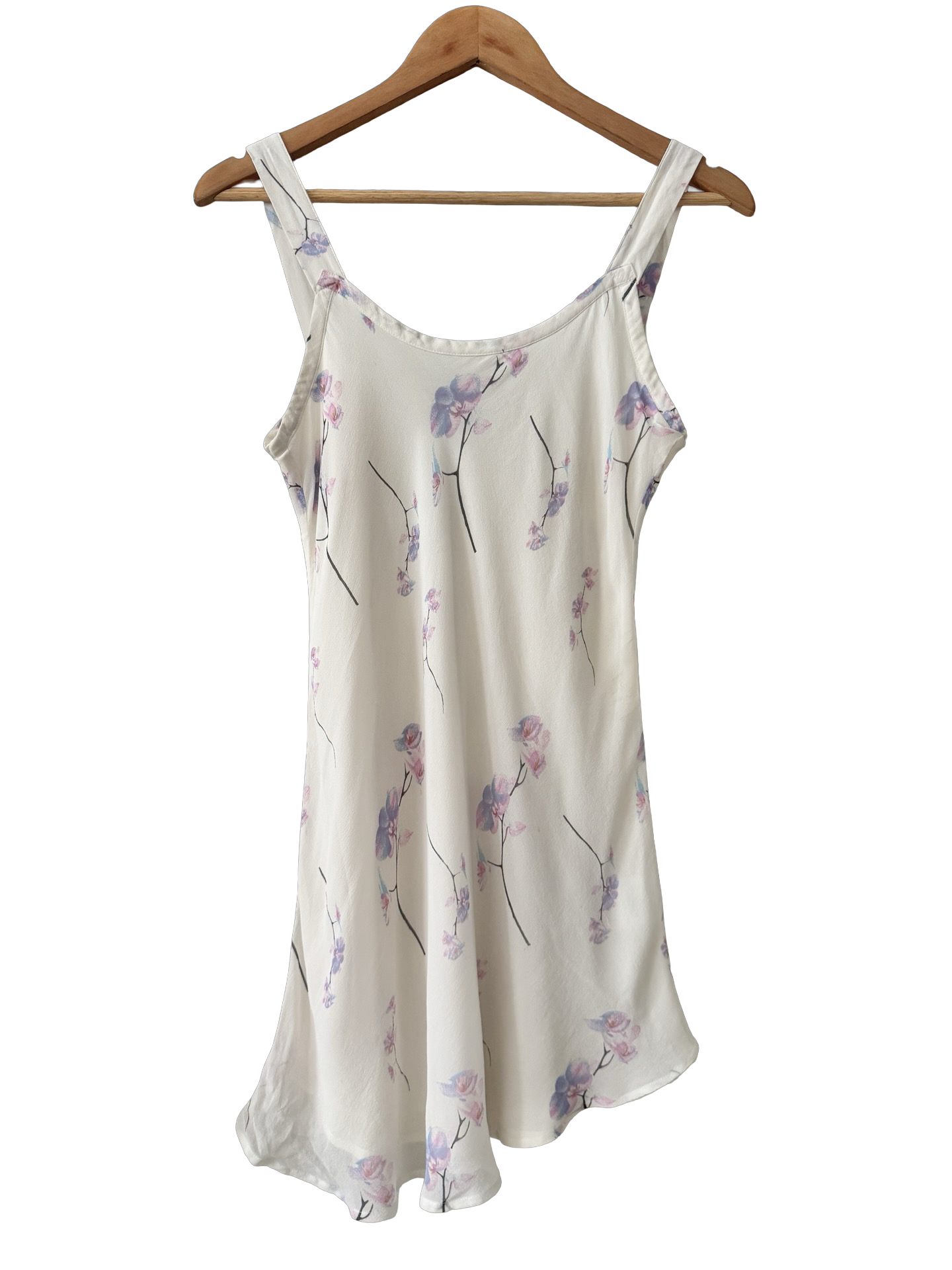 Vintage Y2K Cherry Blossom Longline Mini Slip (M)