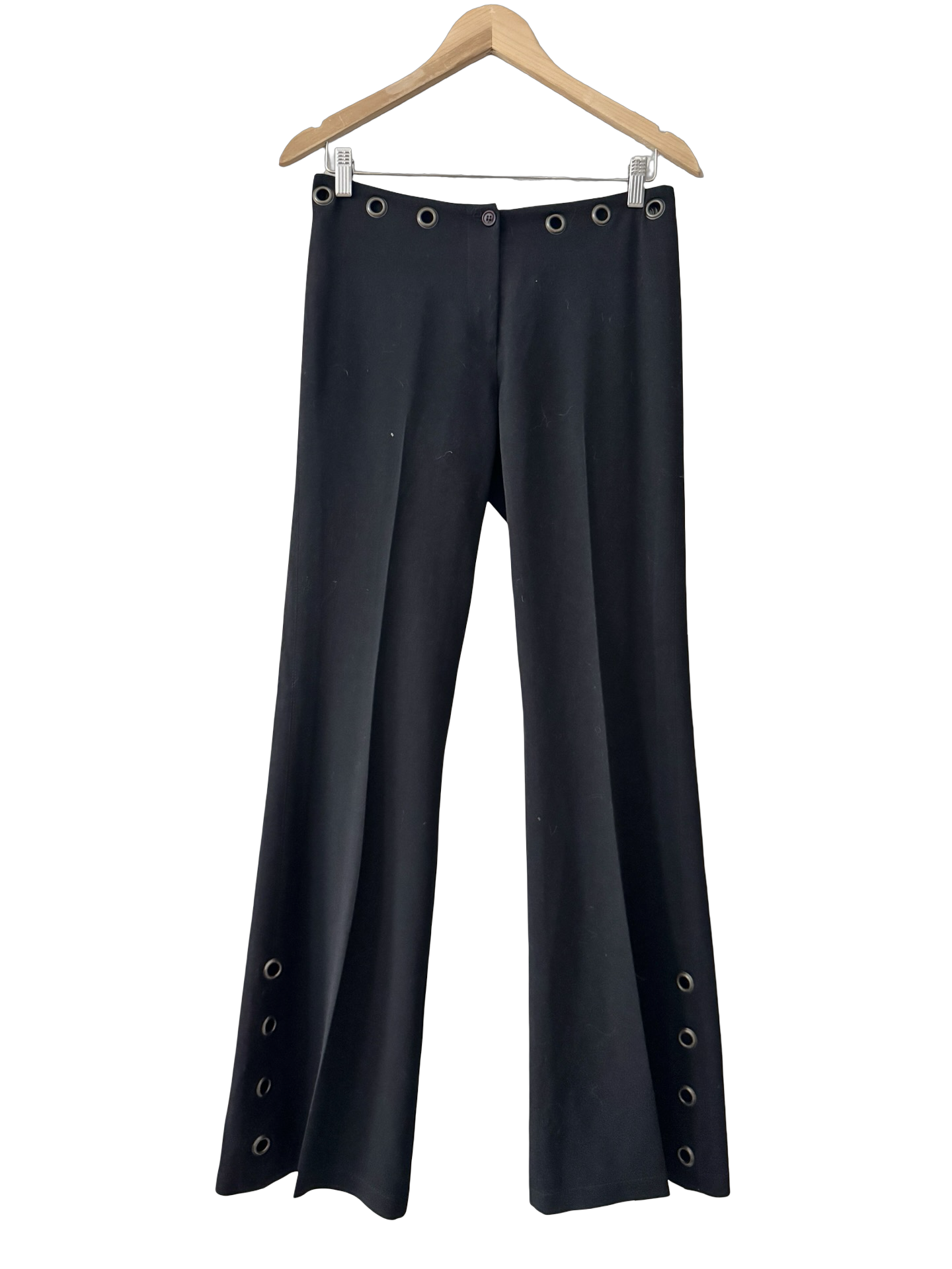 Vintage 90s Grommet Girl Flare Pants M)