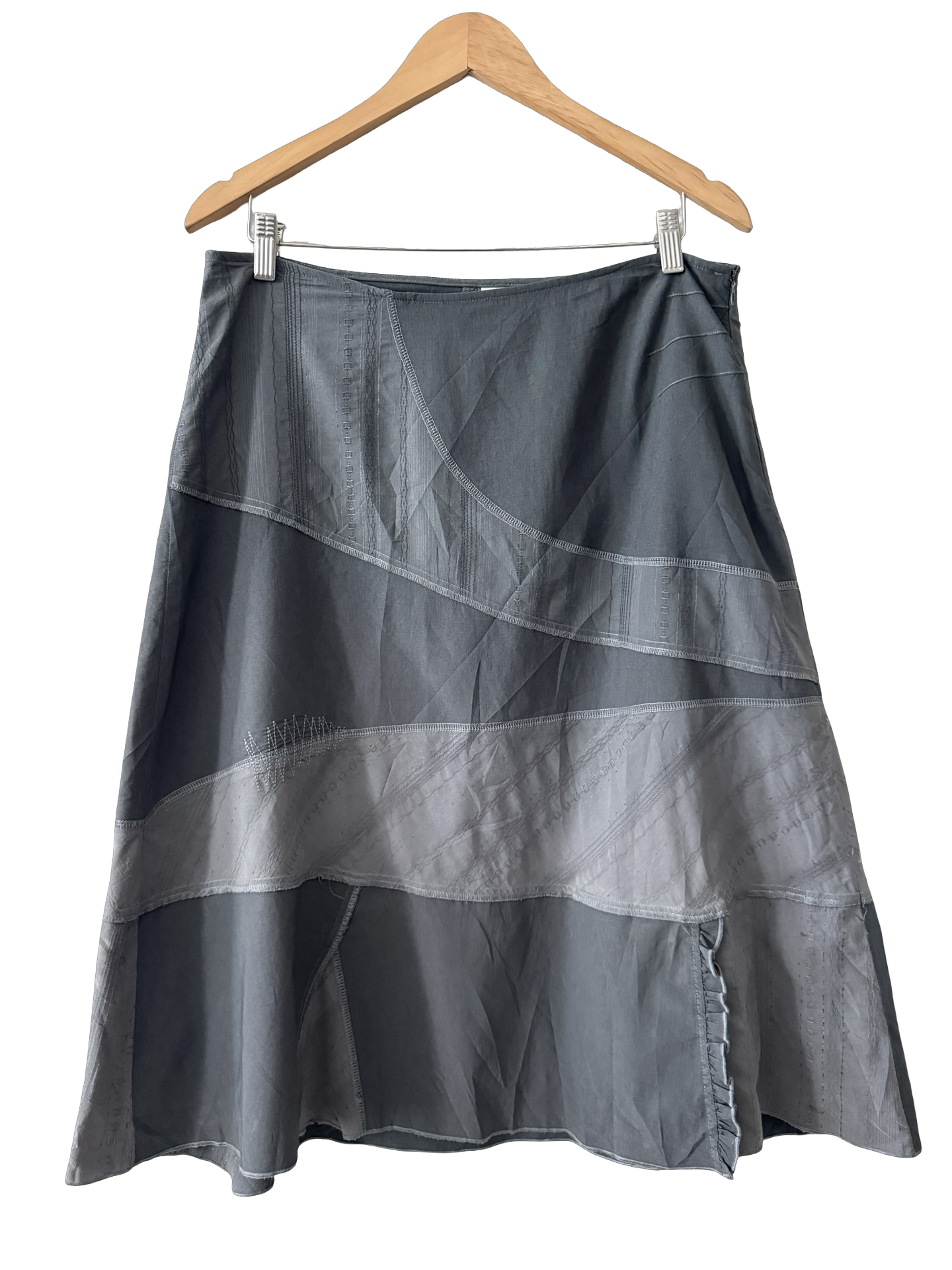 Vintage Y2K Smokeshow Patchwork Skirt (M/L)
