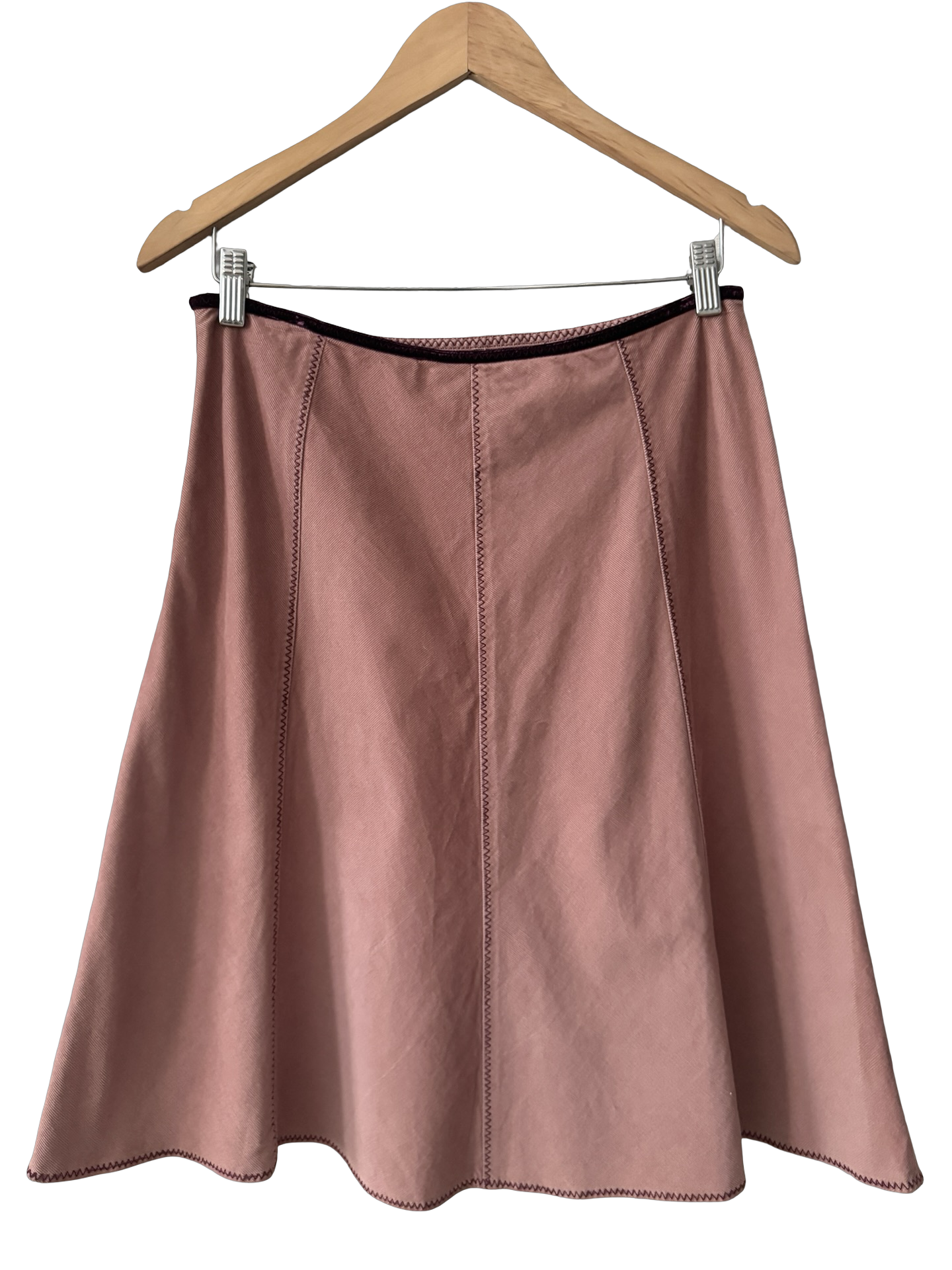 Vintage The Limited Rosewood Midi Skirt (S-M)