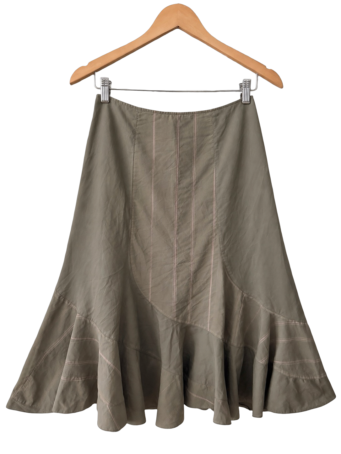 Vintage Y2K Ballet Girl Fluted Midi Skirt (XS)