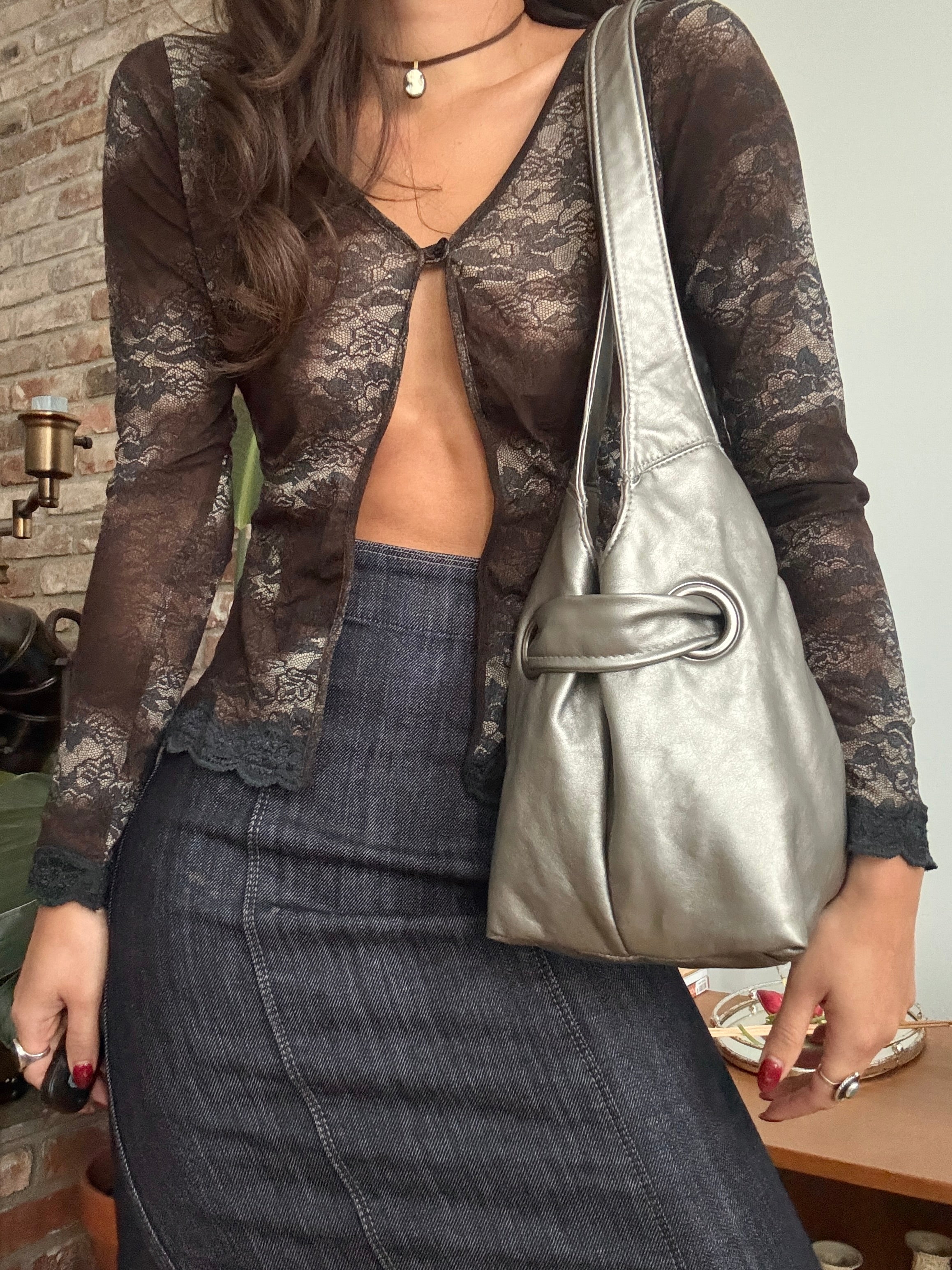 Vintage Y2K Slouchy City Carryall