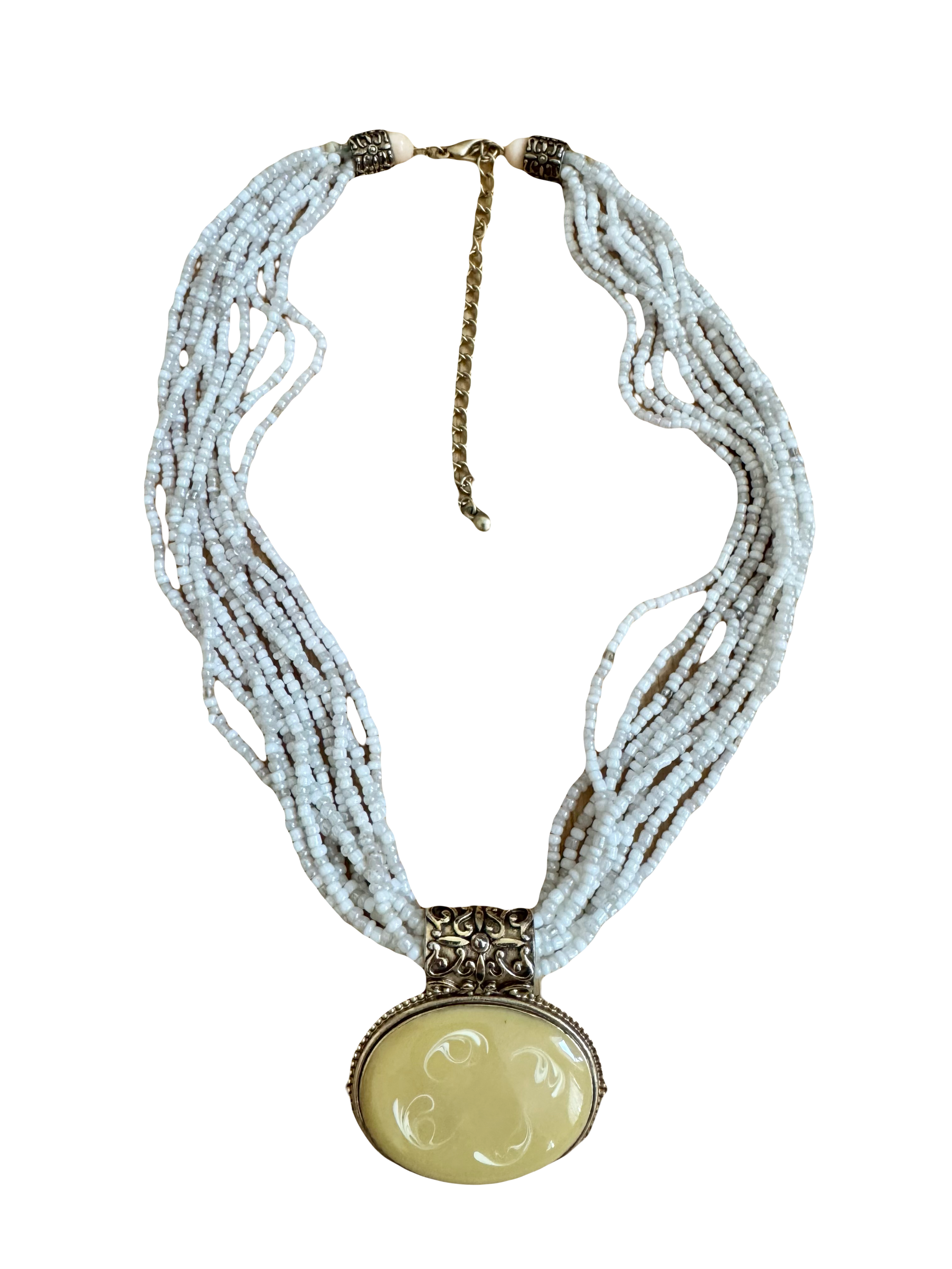 Golden Hour Stone Necklace