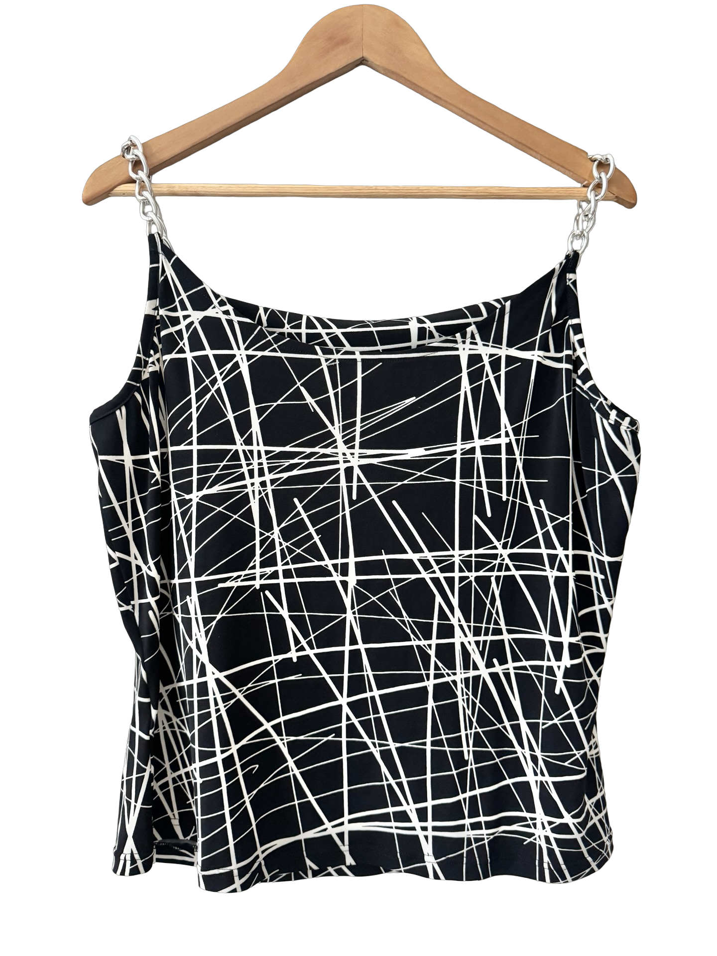 Vintage Y2K Chain Link Hardware Cami (XL)