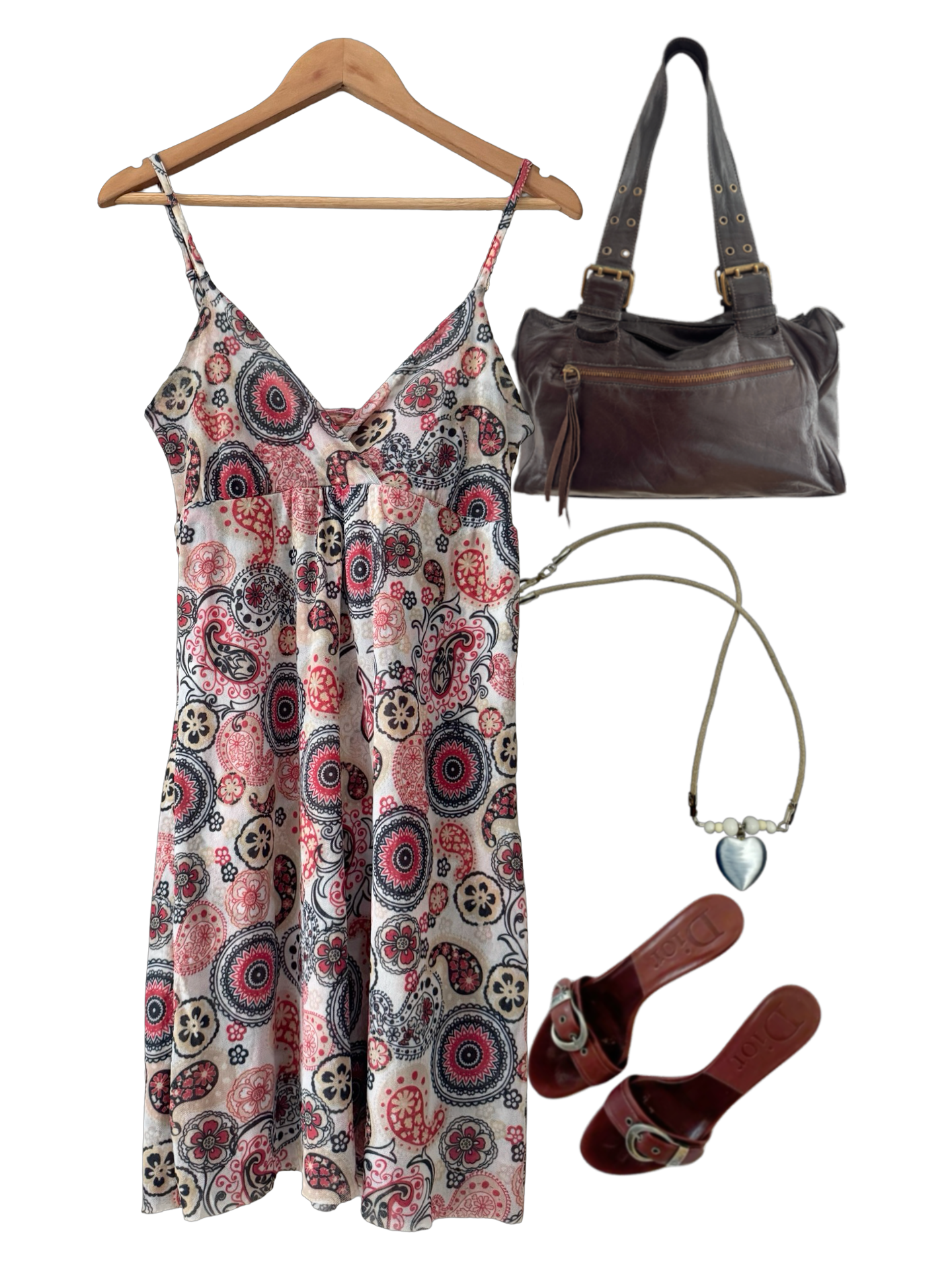 Vintage 90s Boho Princess Gauzy Mini (M)