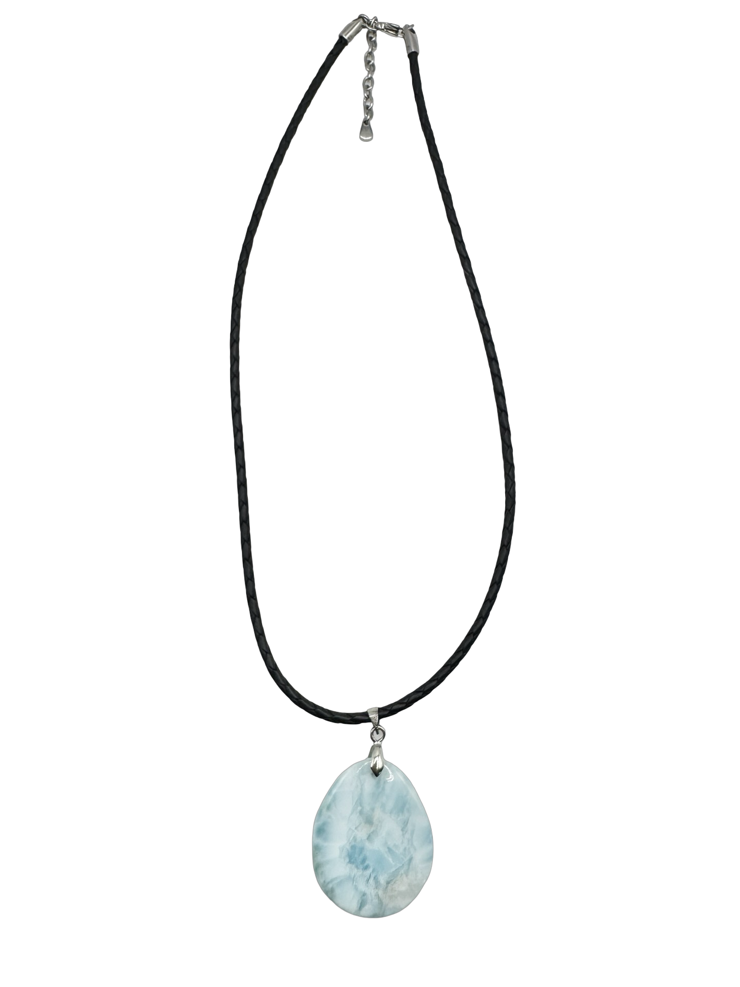 Vintage Arctic Tide Pendant Necklace
