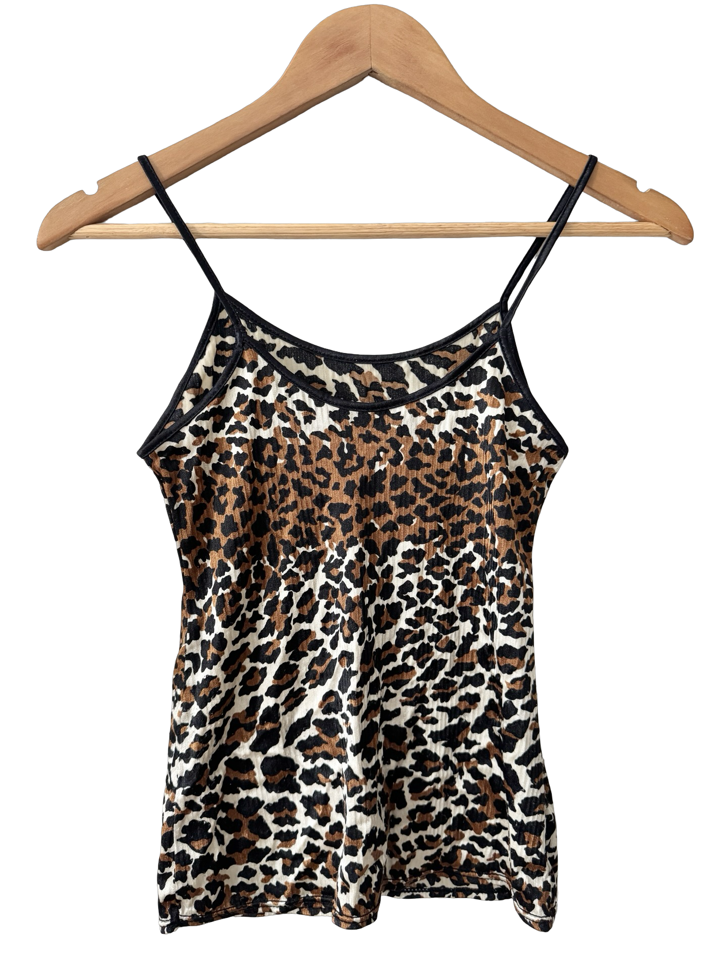 Vintage Y2K Wild Leopard Cami (XS/S)