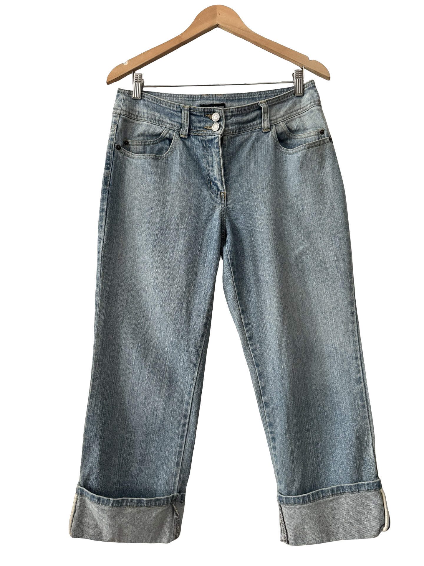 Vintage Y2K Classic Cropped Capri Pants (M)