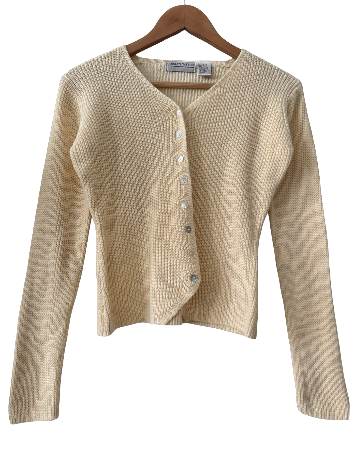 Vintage 90s Buttercup Cropped Ribbed Knit (S)