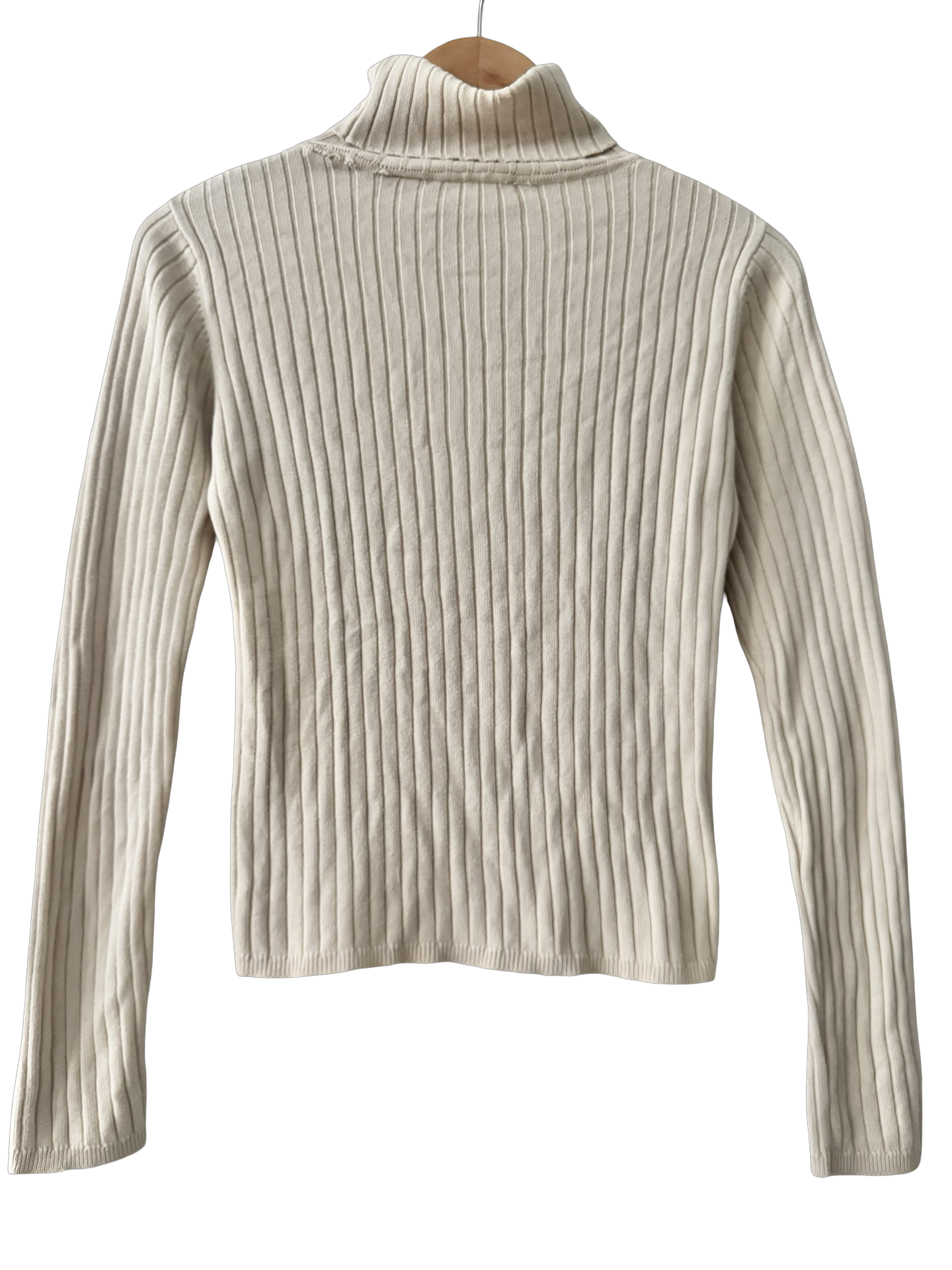 Vintage 90s Soft Focus Cotton Turtleneck (M)