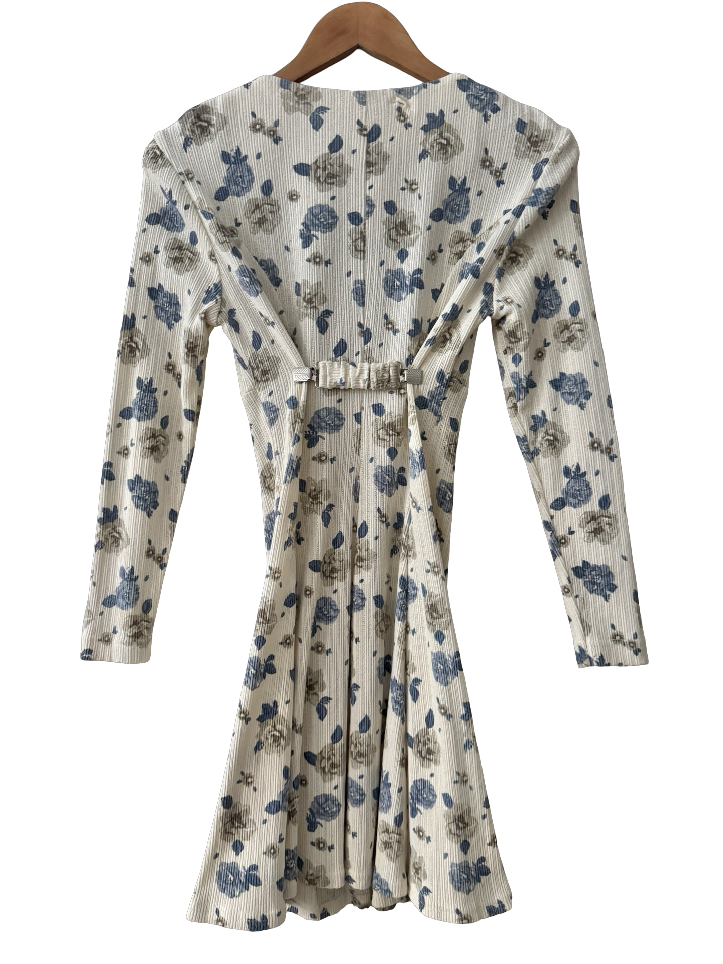 Vintage 80s Prairie Garden Babydoll  Dress (S/M)