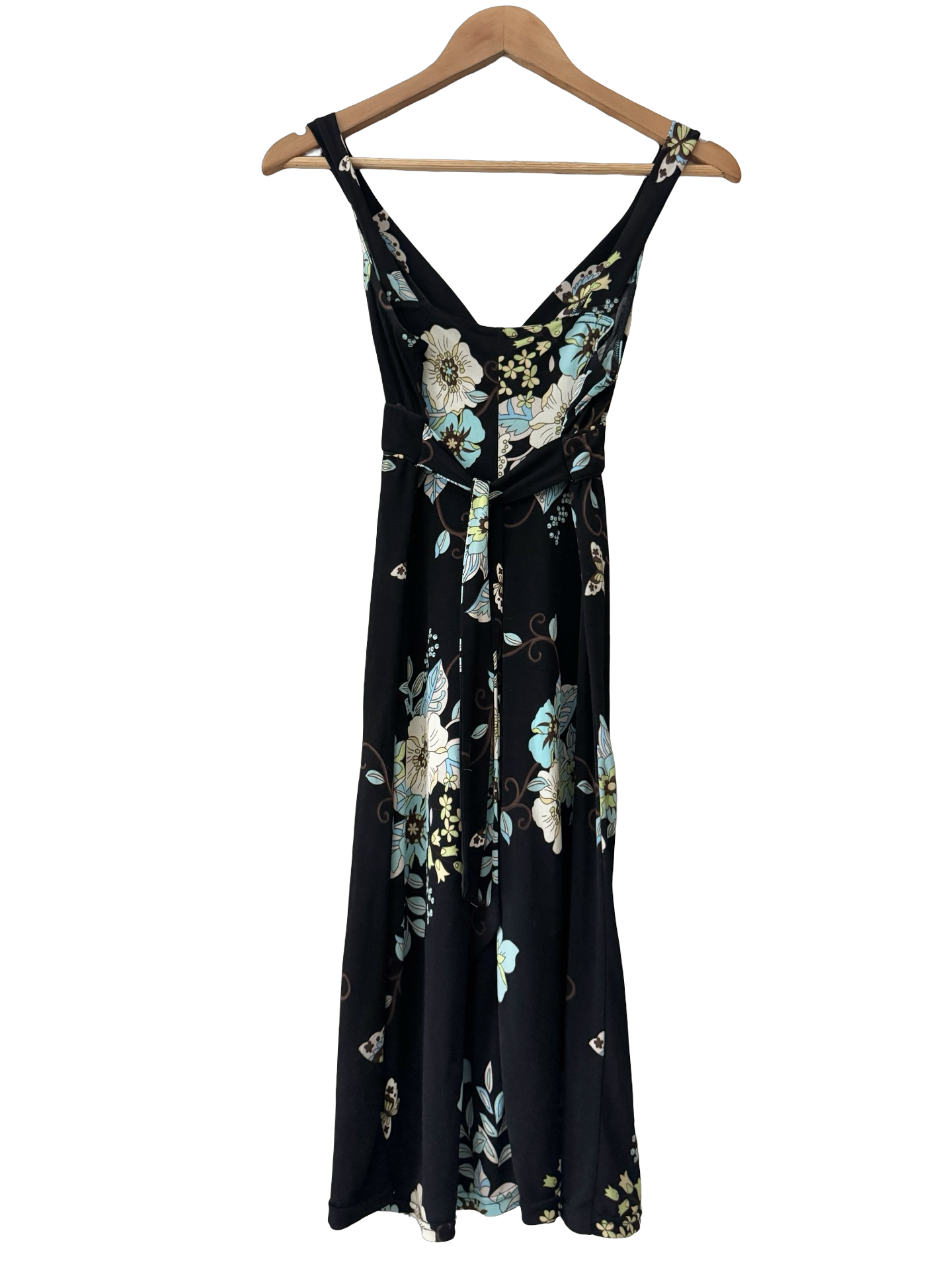 Vintage Y2K Midnight Garden Babydoll  Dress (S/M)