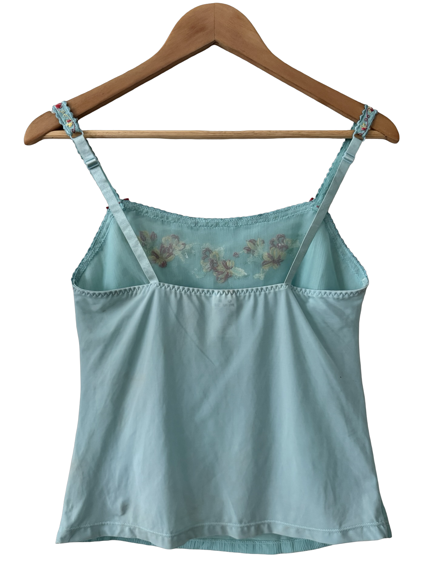 Vintage Y2K Embroidered Garden Cami (S)