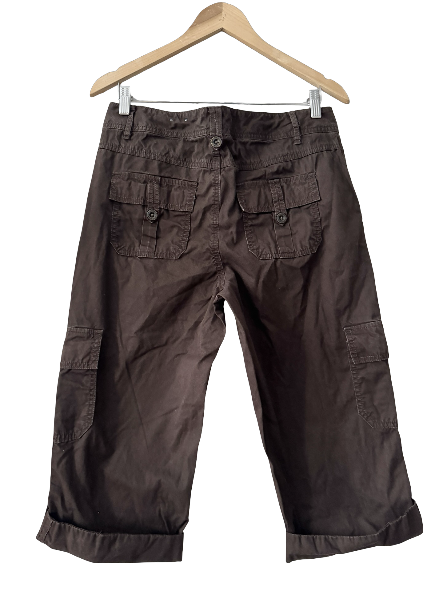 Vintage Y2K Cocoa Break Capris (M)