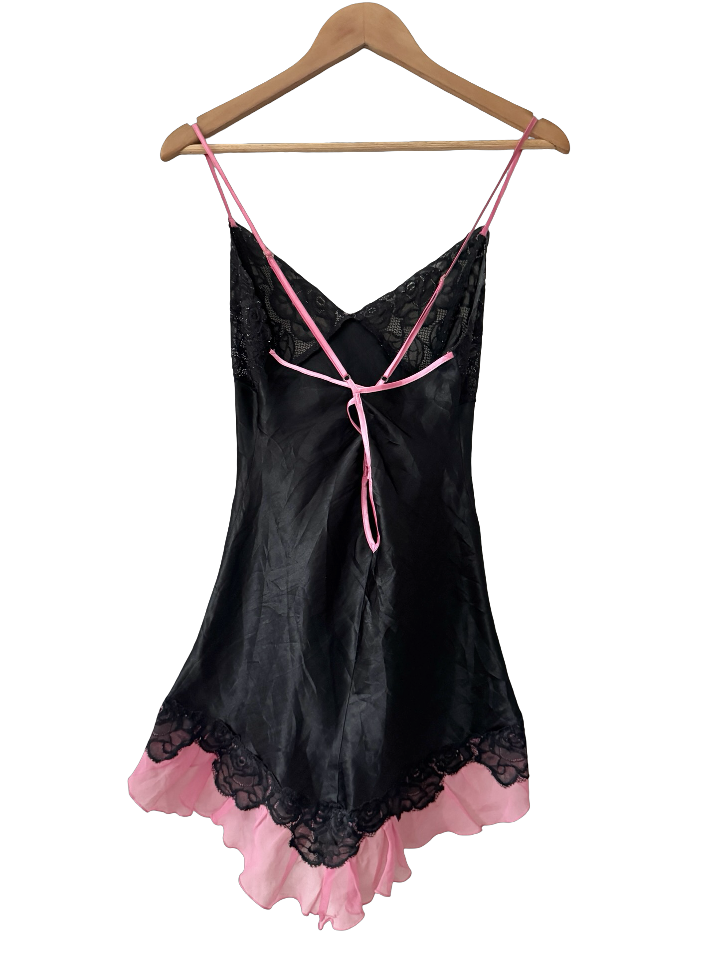 Vintage 90s Sheer French Babydoll Top (M)