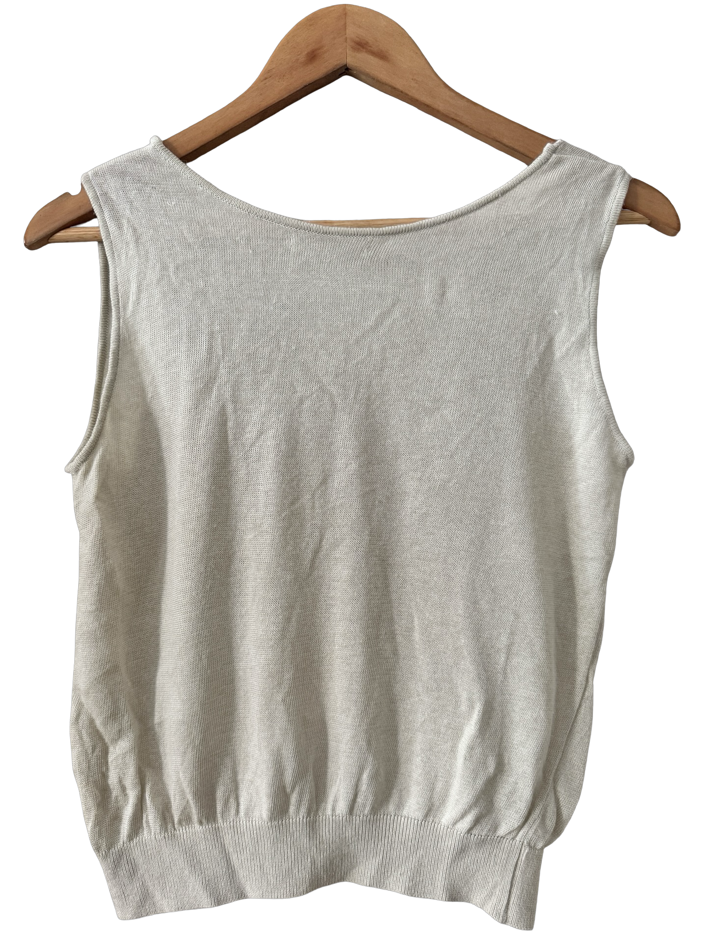 Vintage 90s Cinched Crop Knit Top (M)