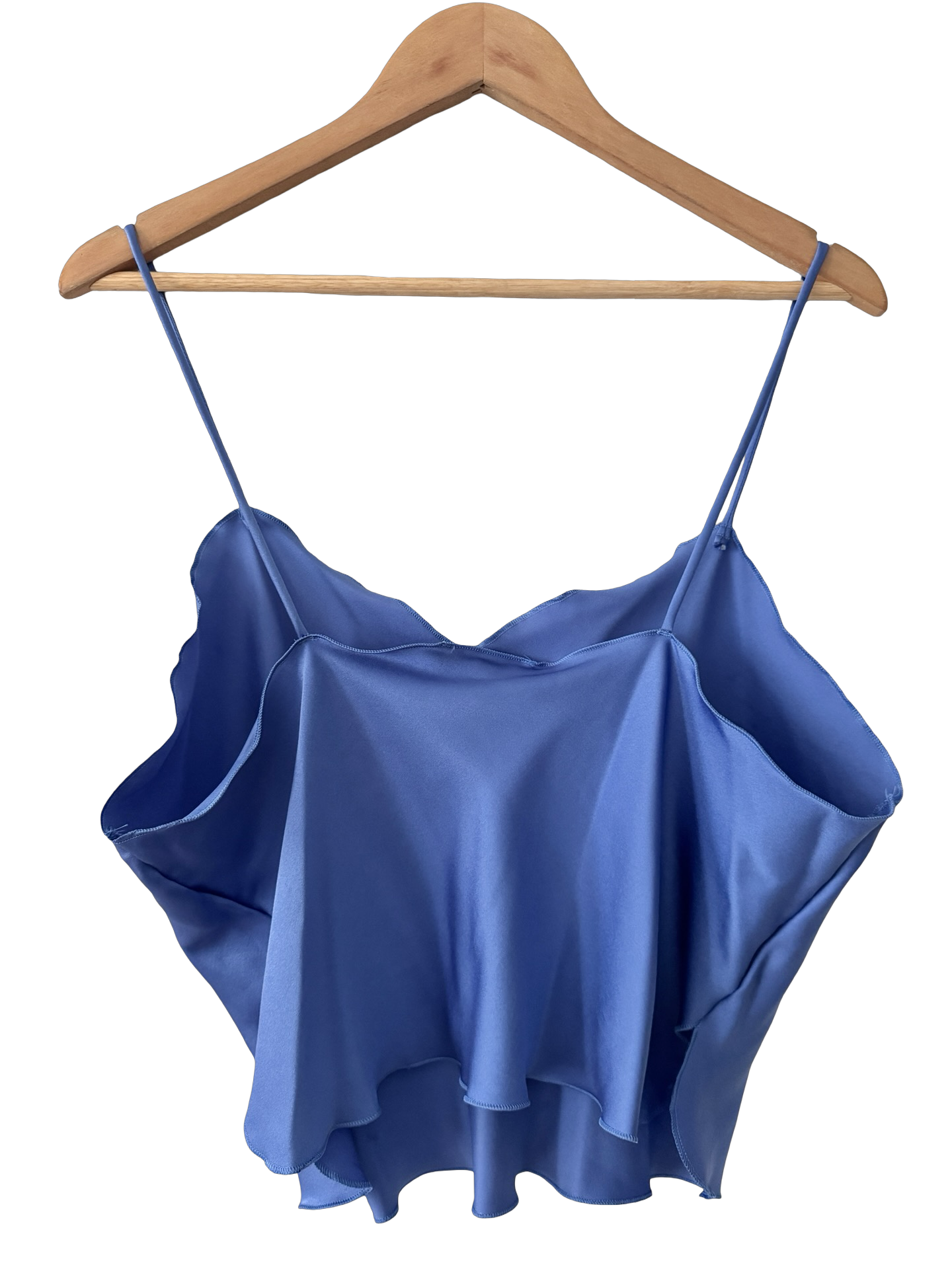 Vintage 80s Repose Cobalt Cami Top (L/XL)