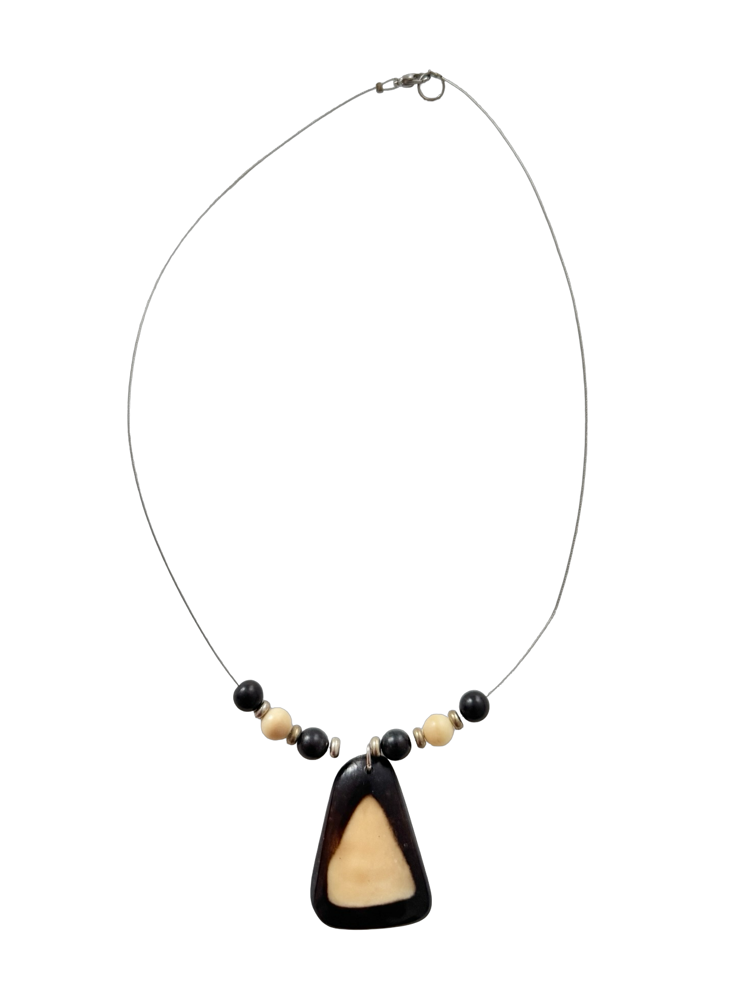 Vintage Y2K Mod Resin Pendant Necklace