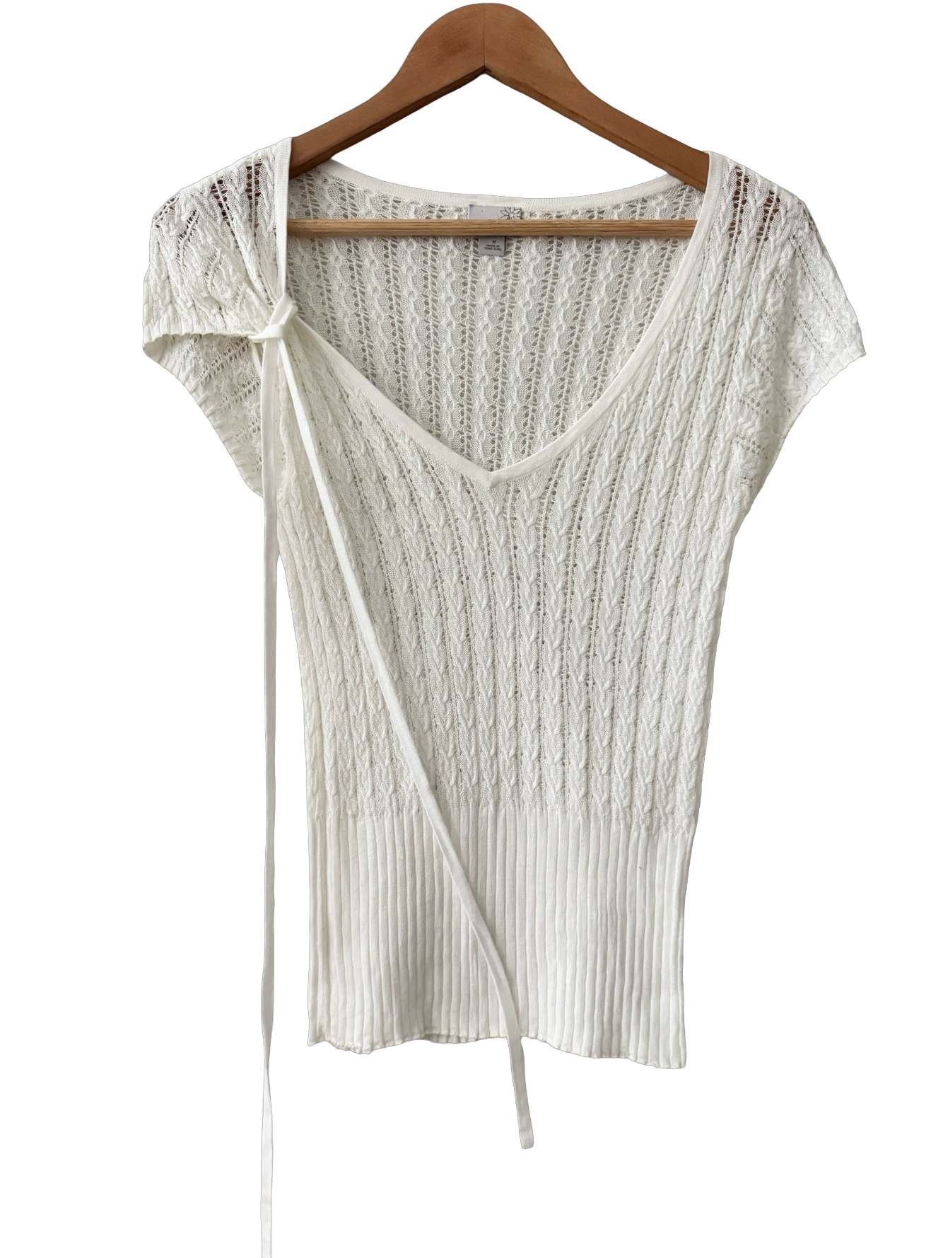 Vintage Y2K Café in Capri Knit Top (M)