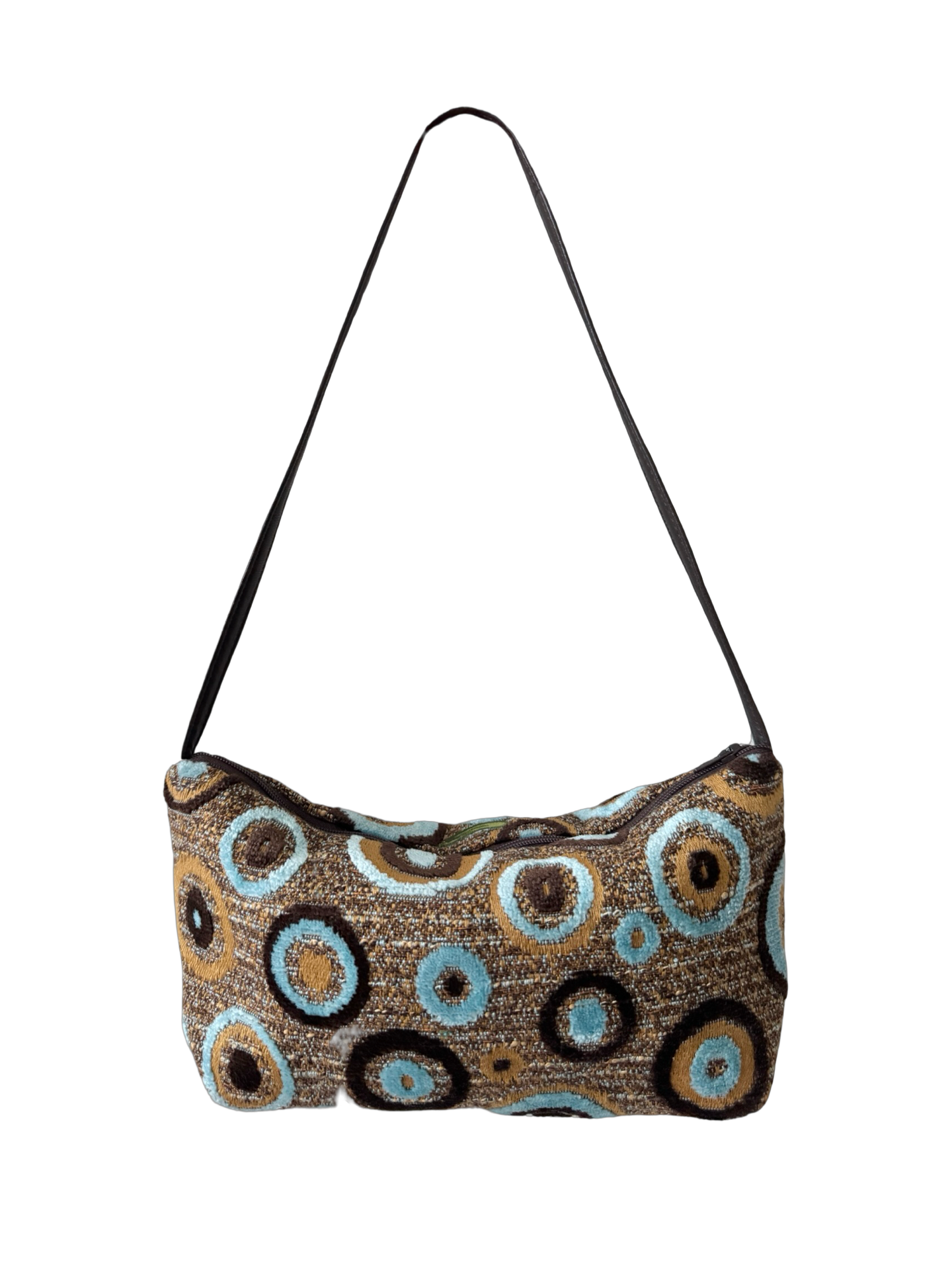 Vintage Y2K VIV Retro Orbit Tapestry Bag