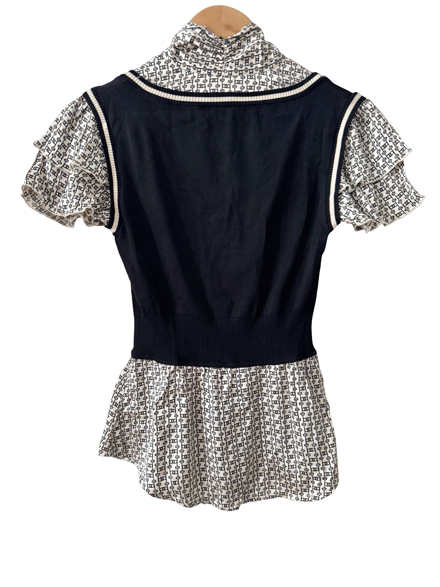 Vintage 90s Silk BEBE Knit Top (S/M)