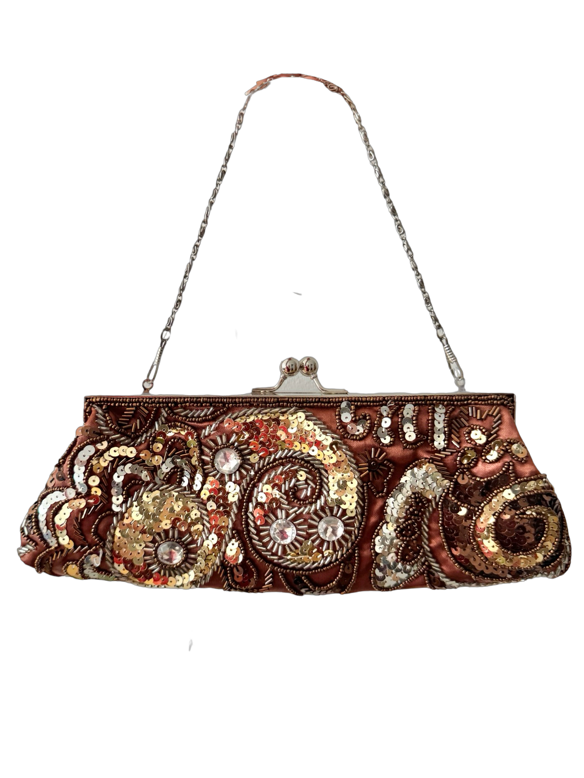 Vintage Starlight Beaded Clutch