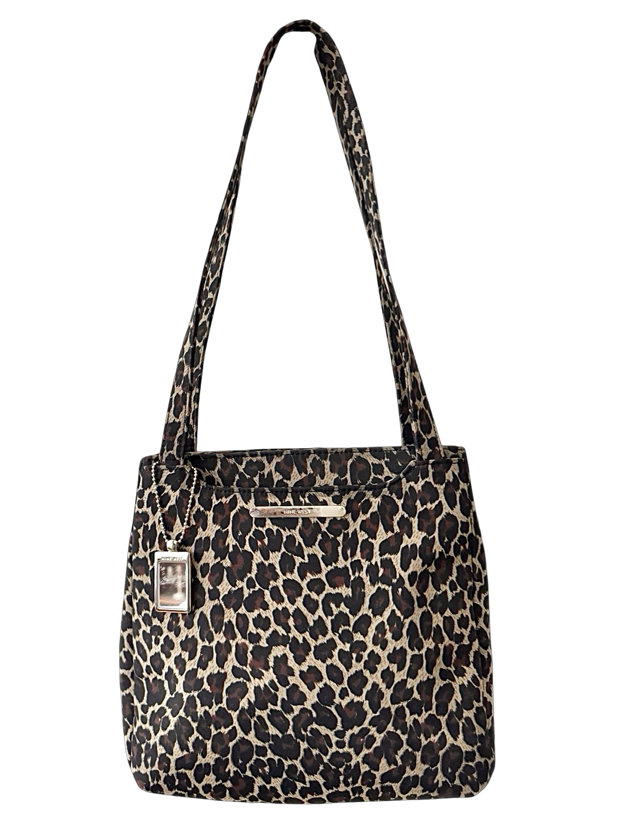 Vintage Y2K Nine West Leopard City Tote