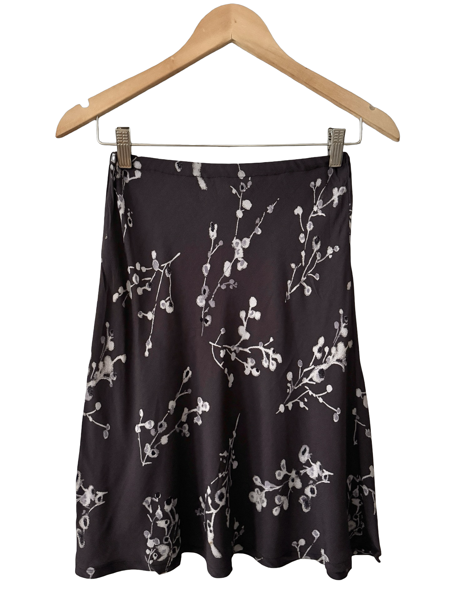 Vintage Y2K Taupe Muse Midi Skirt (XS/S)