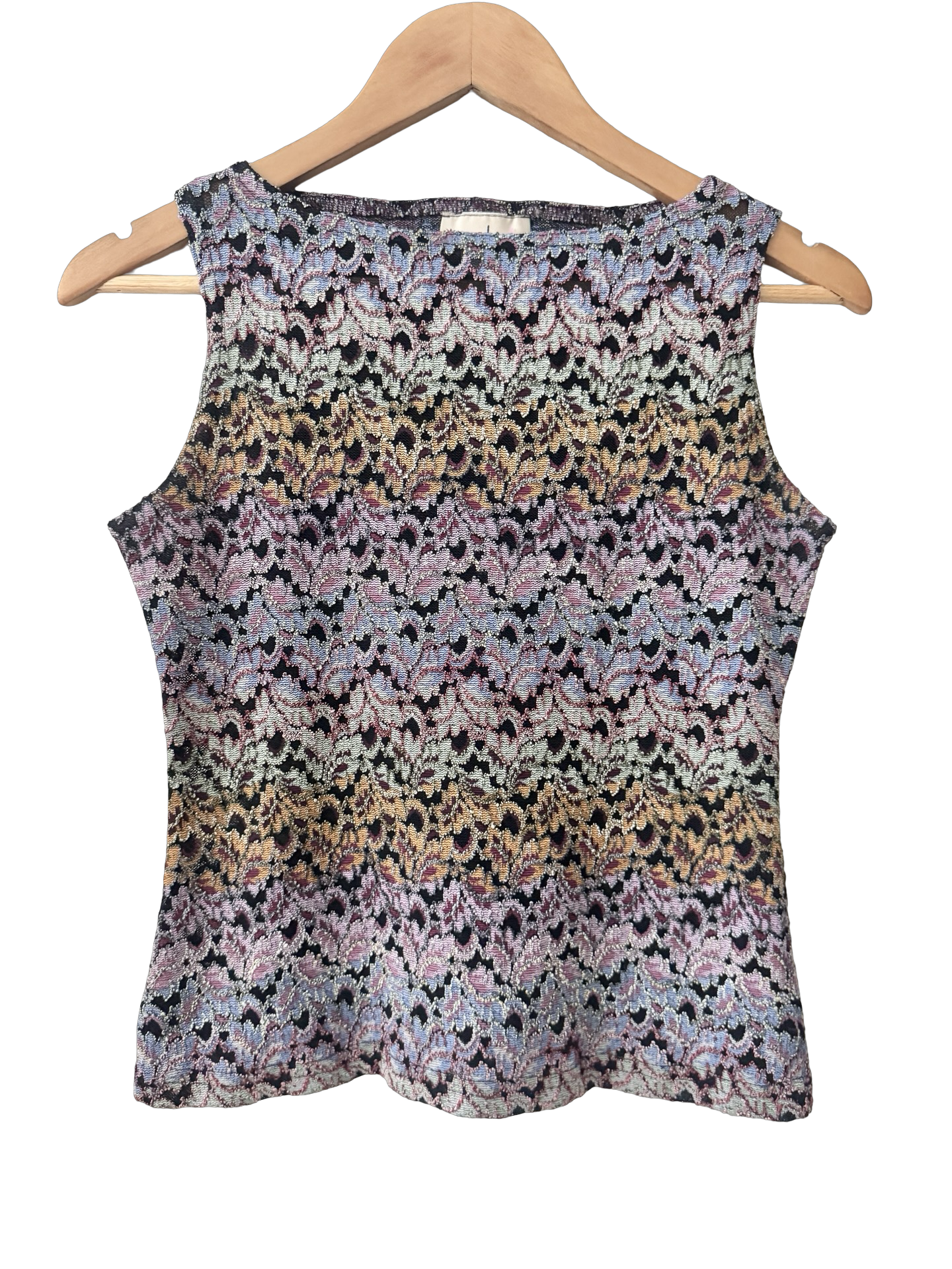 Vintage 90s Fitted Indie Knit Tank (M)